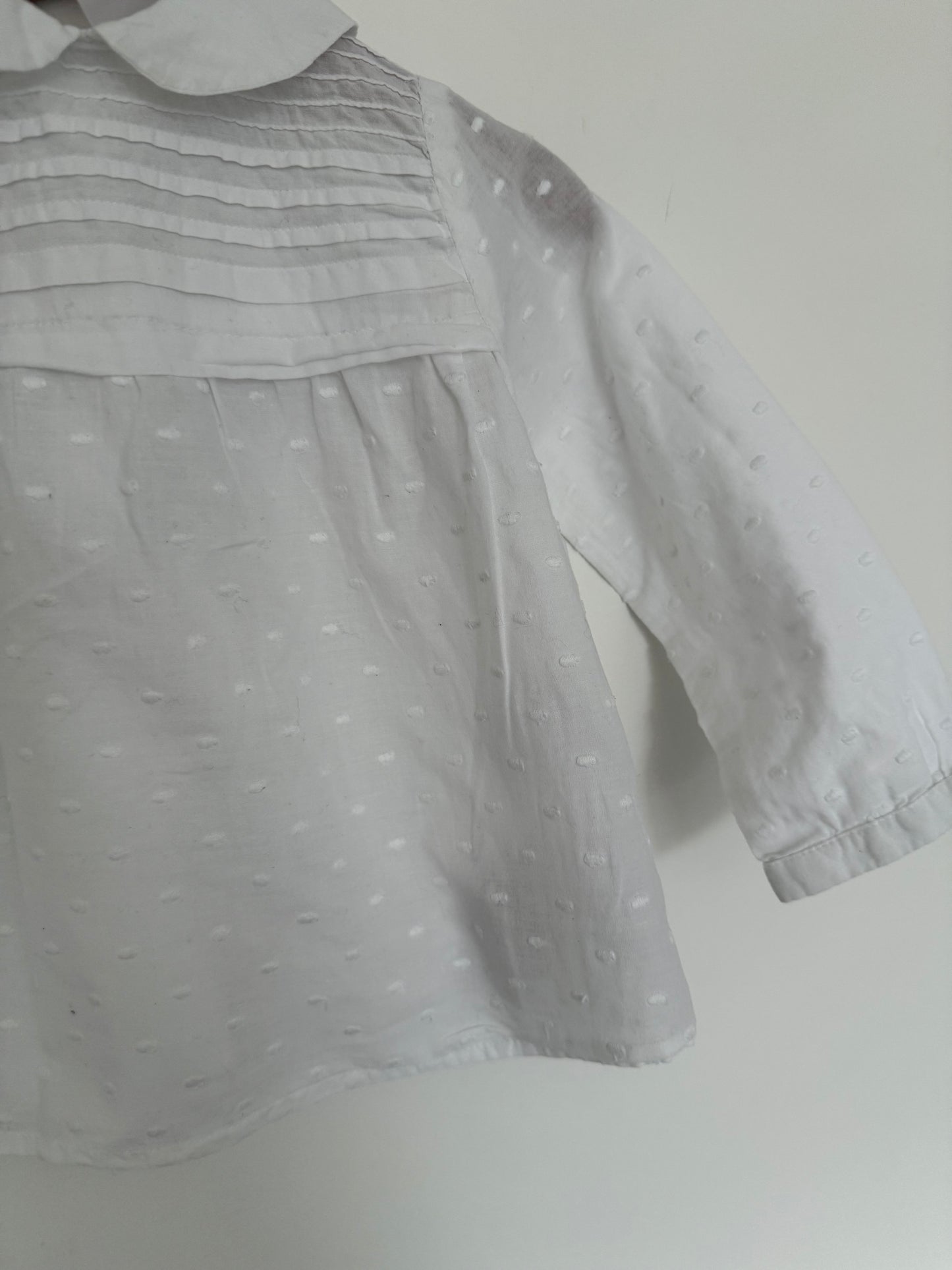 ZARA Bluse weiß 80