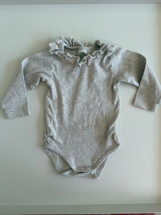ALANA Ripp Body Stehkragen beige bunt 74/80