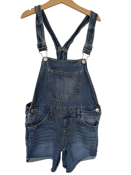 LEVI‘S Latzhose Jeans Shorts kurz 152