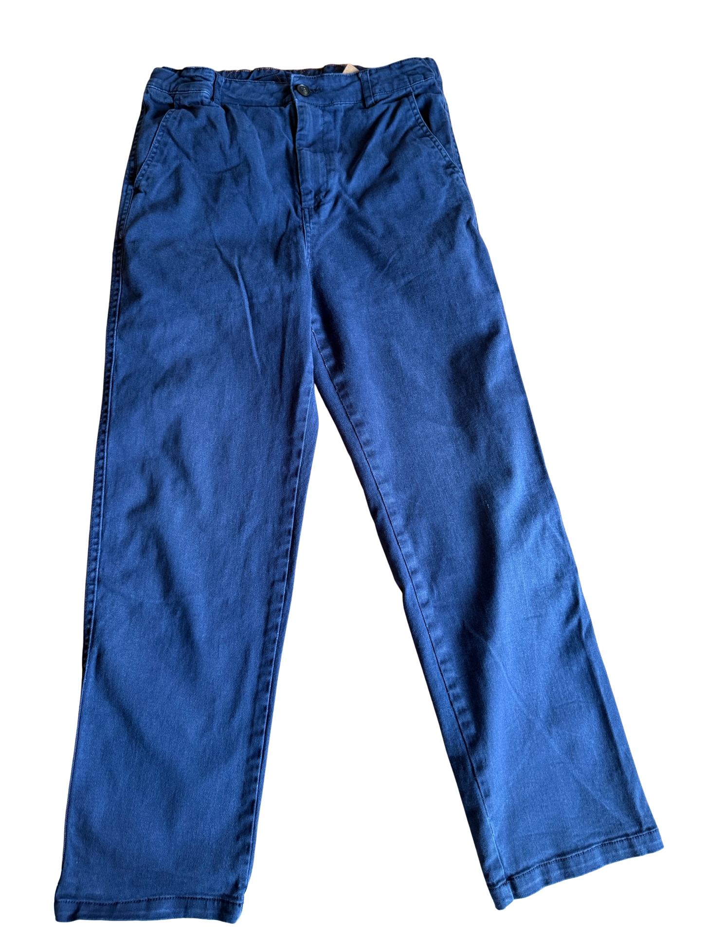 H&M Chino Hose dunkelblau 158