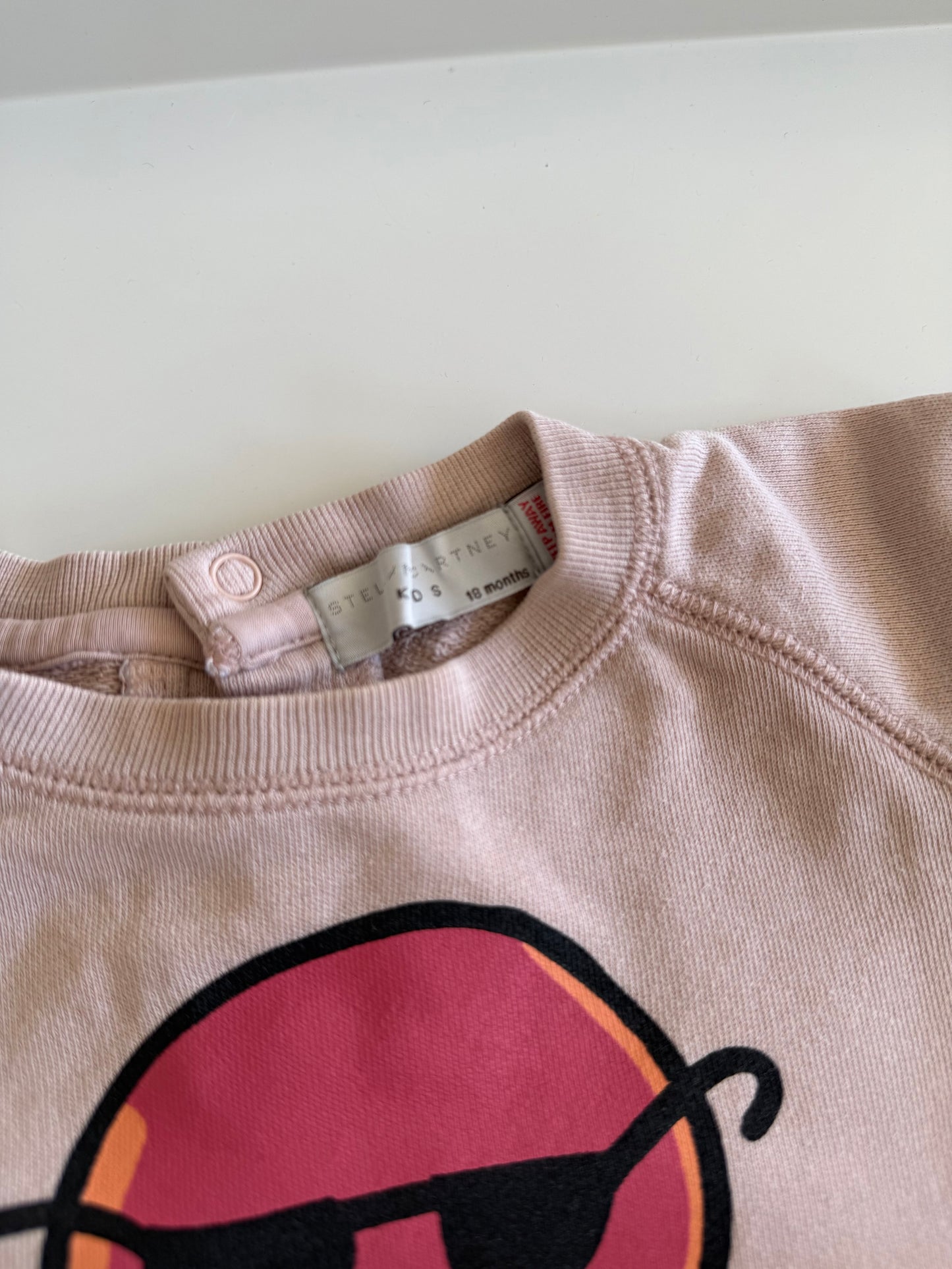 STELLA MCCARTNEY Sweatshirt Eis rosa 80/86