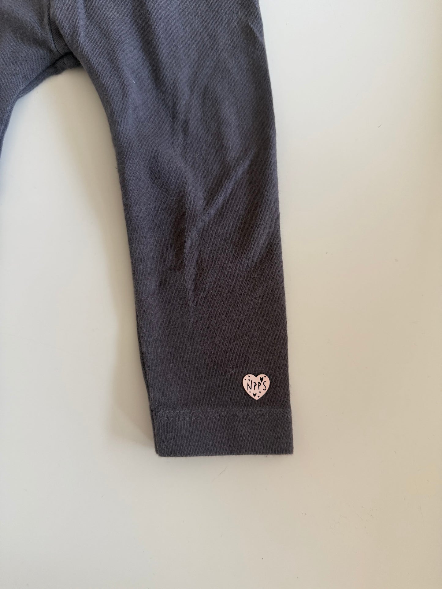 NOPPIES Leggings dunkelgrau 68