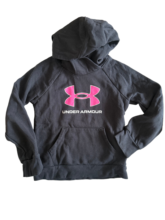 UNDER ARMOUR Sweatshirt schwarz pink 128