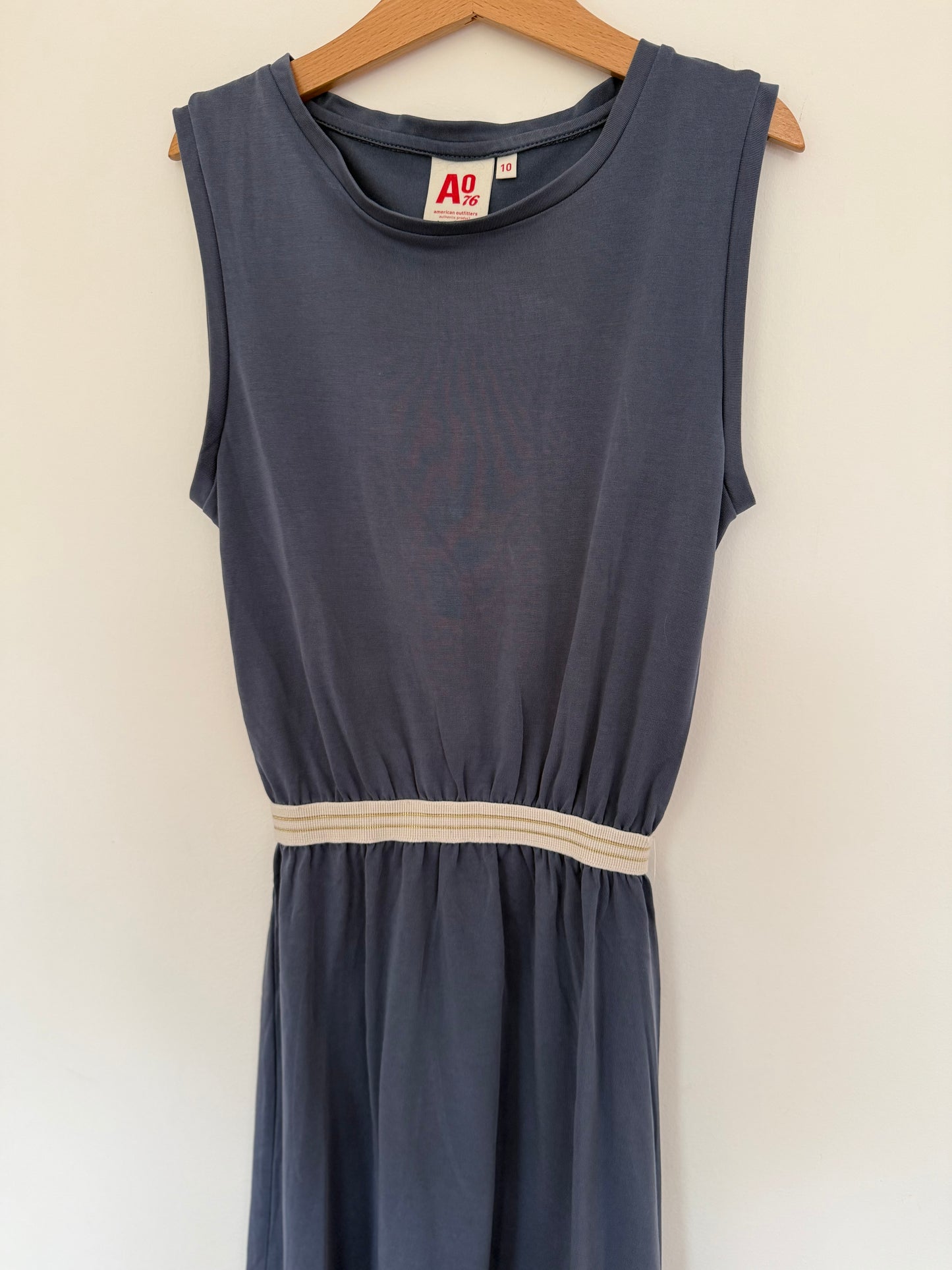 AO76 Kleid Sommer dunkelblau 140