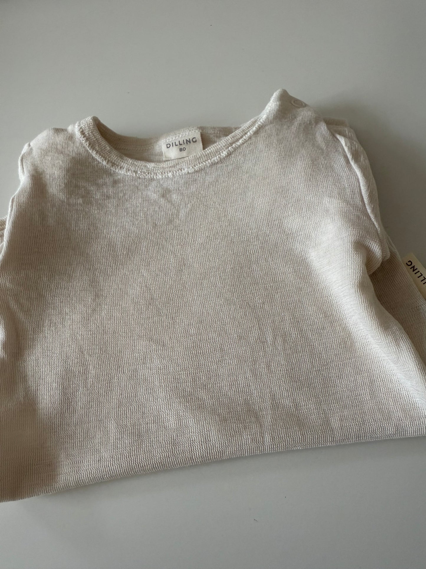 DILLING Body Wolle Seide weiß 80