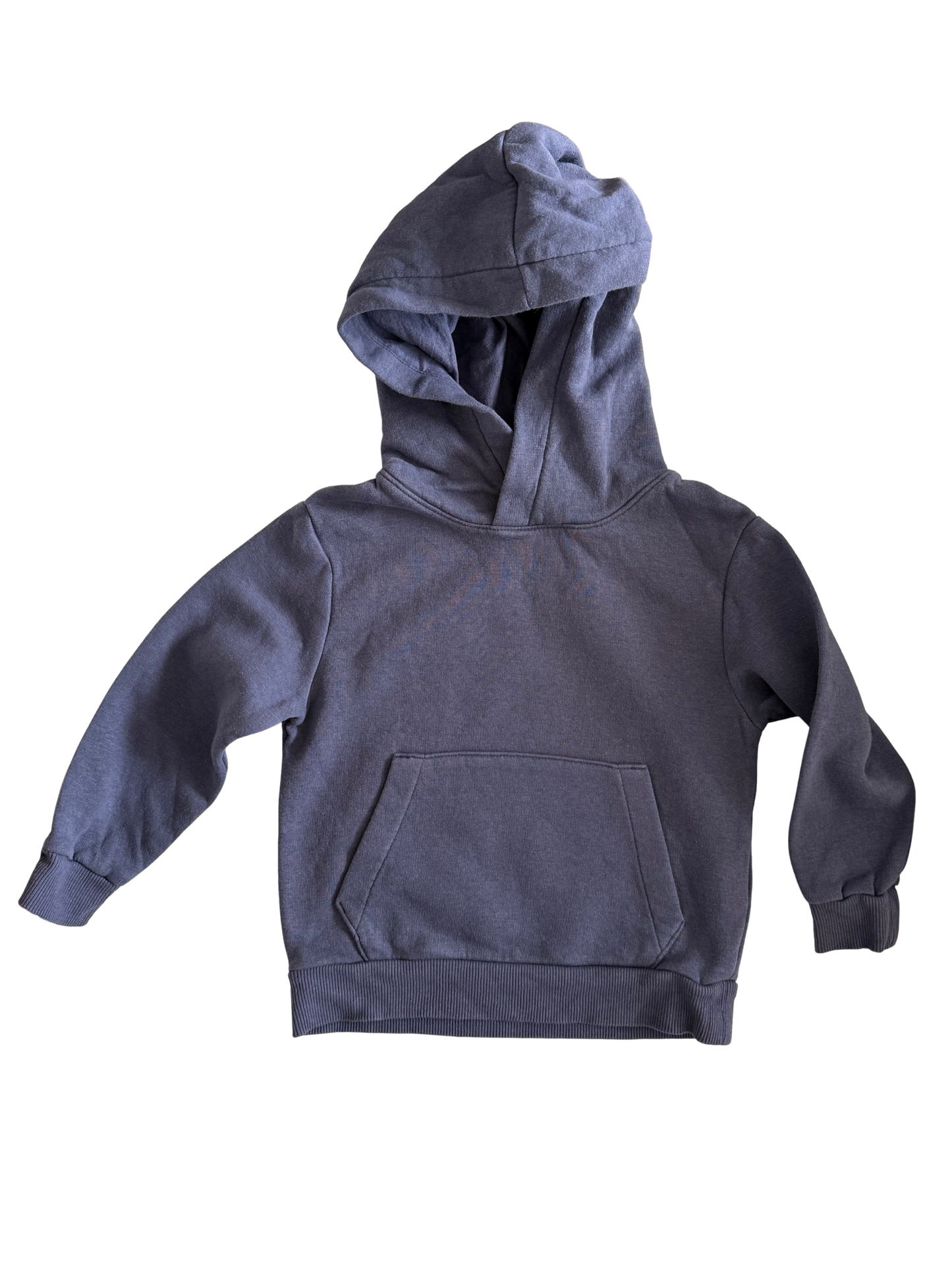 H&M Sweatshirt Hoodie grau blau 98/104