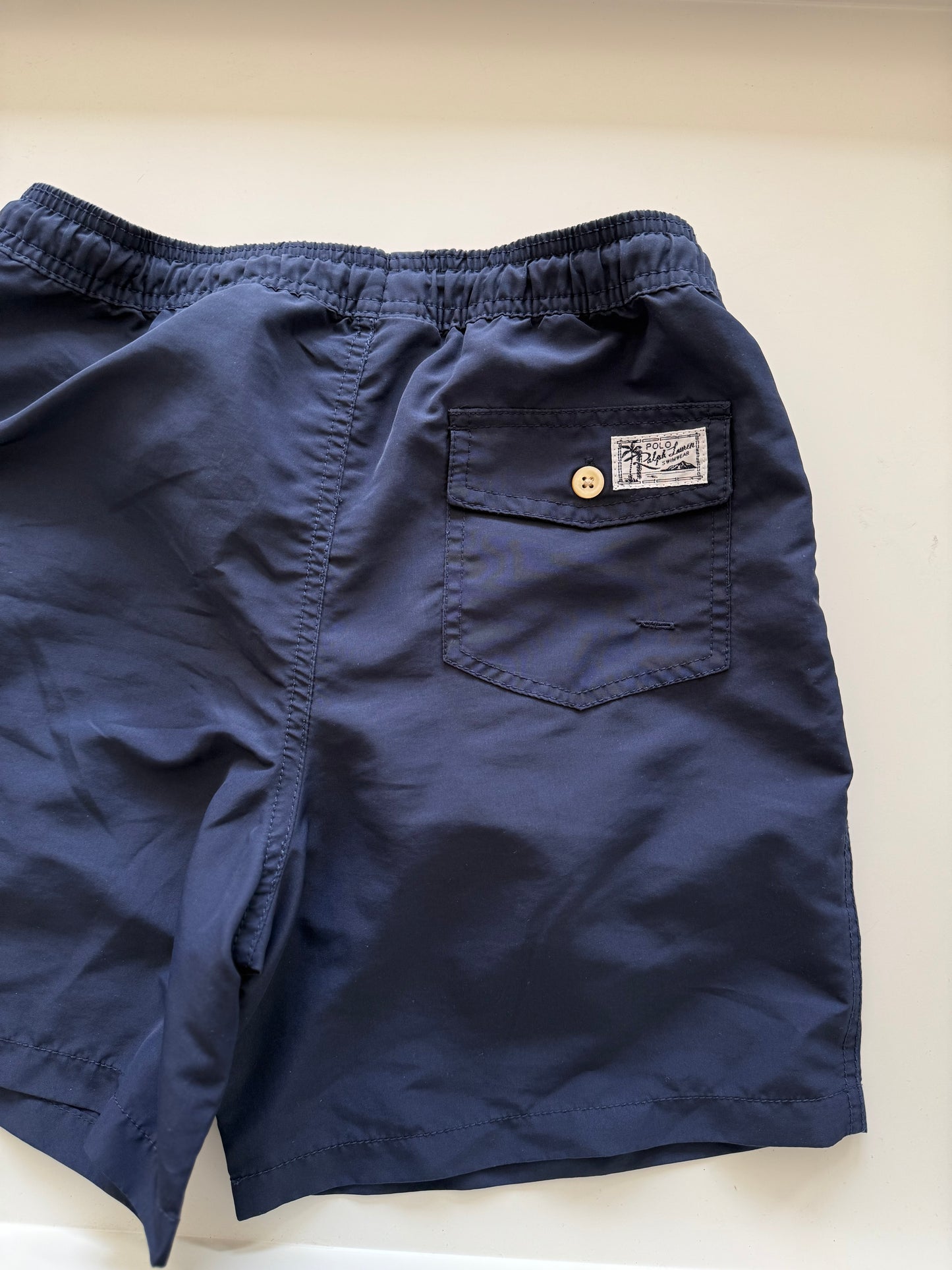 RALPH LAUREN Badeshorts Badehose dunkelblau 164