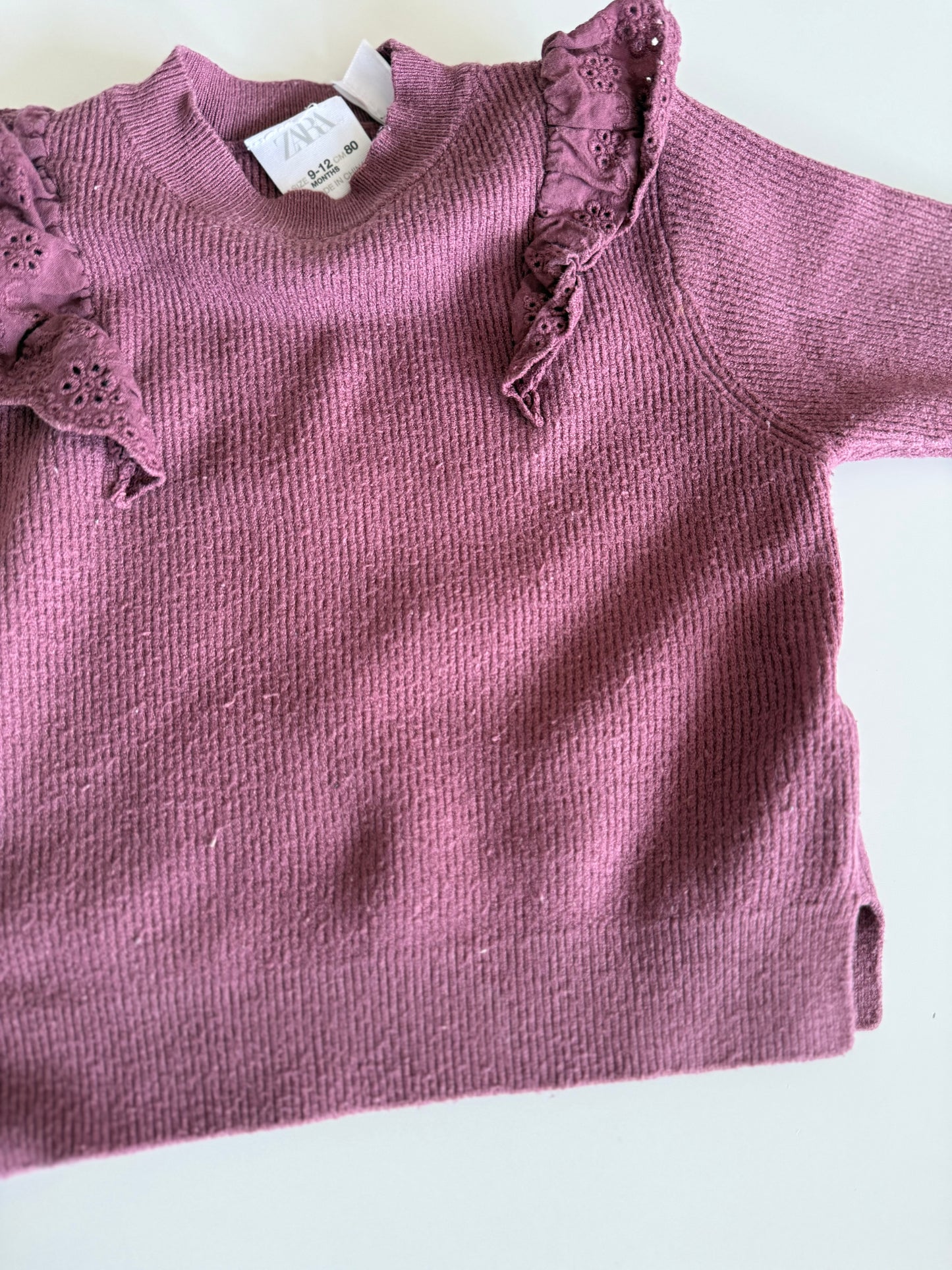 ZARA Pullover Lila 74/80