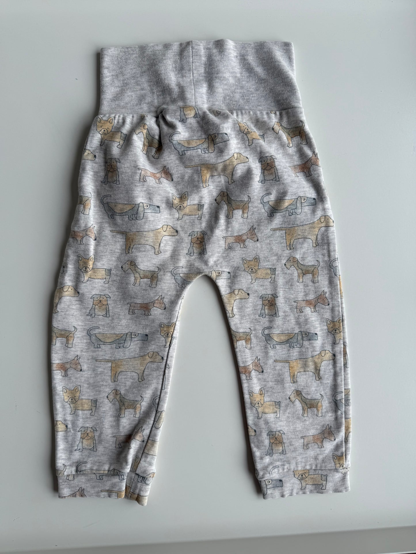 NAME IT Hose Hunde grau 86