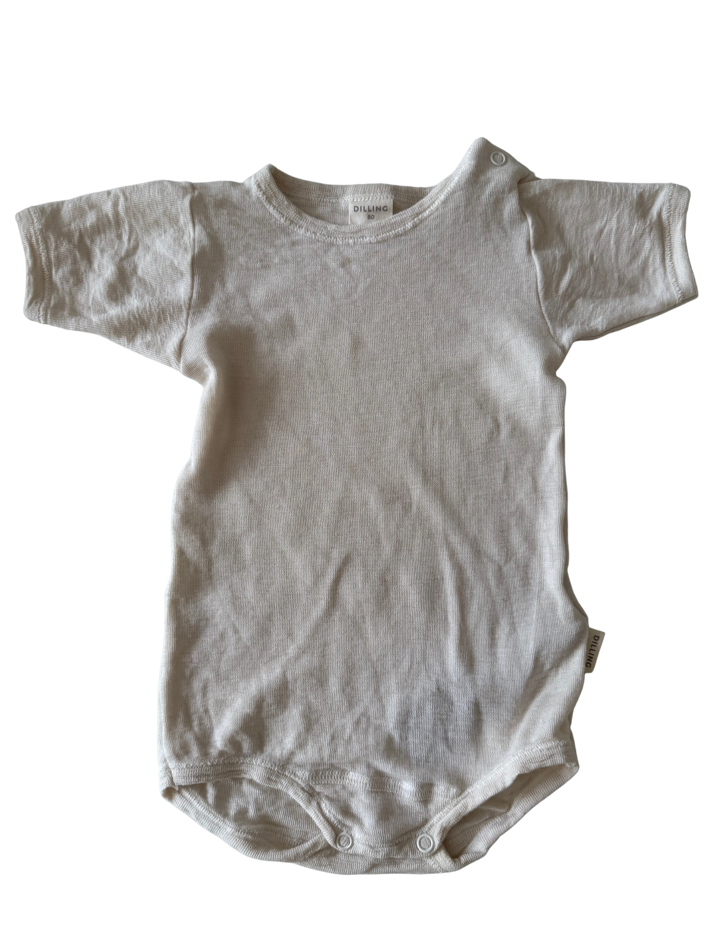 DILLING Body Wolle Seide weiß 80