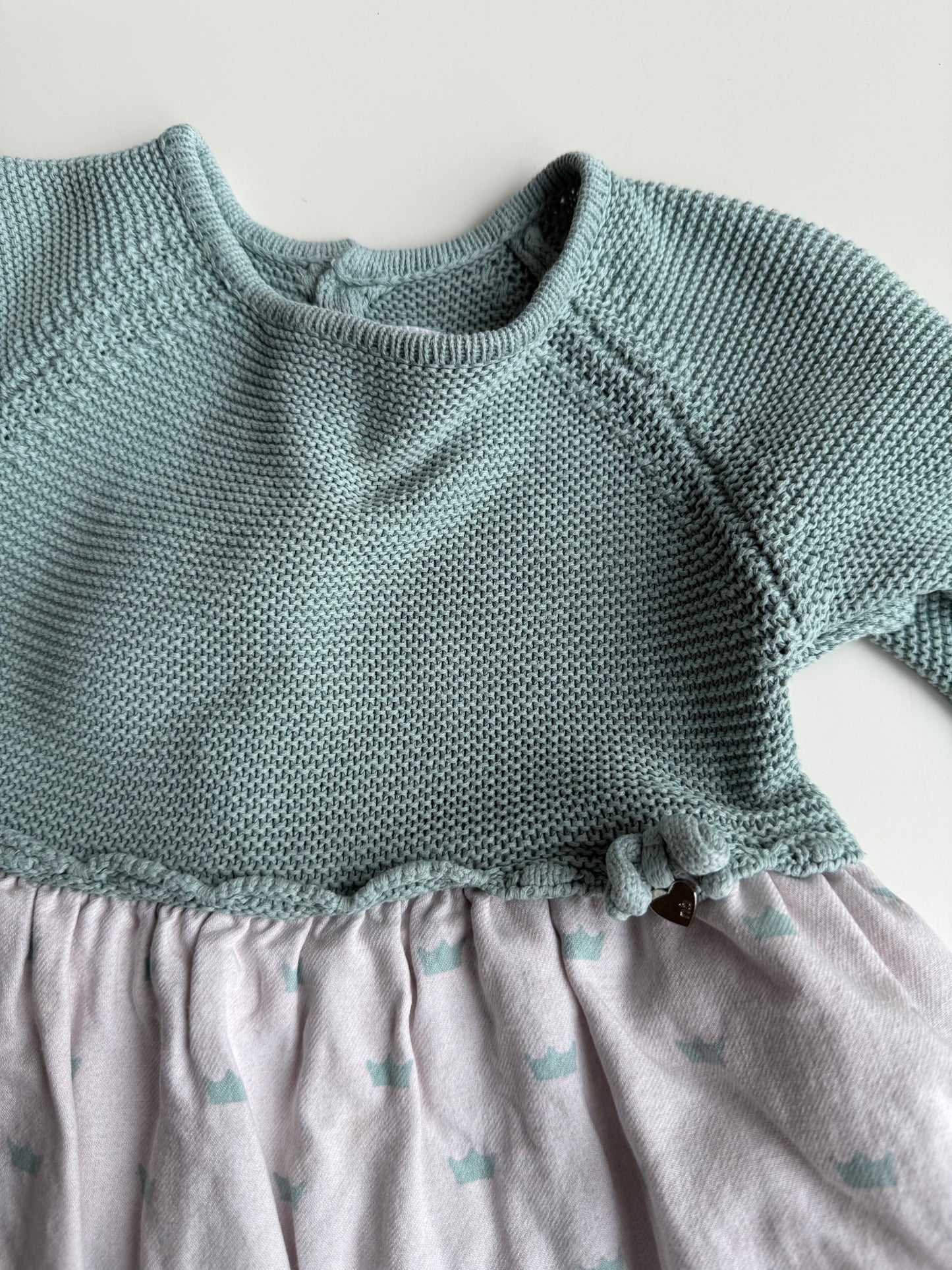MAYORAL Kleid Strick Leinen 80