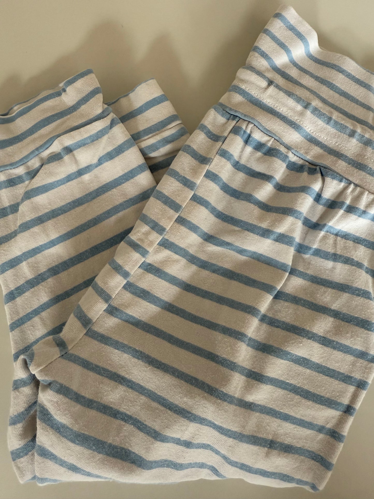 LITTLE LABEL Hose blau weiß gestreift 80