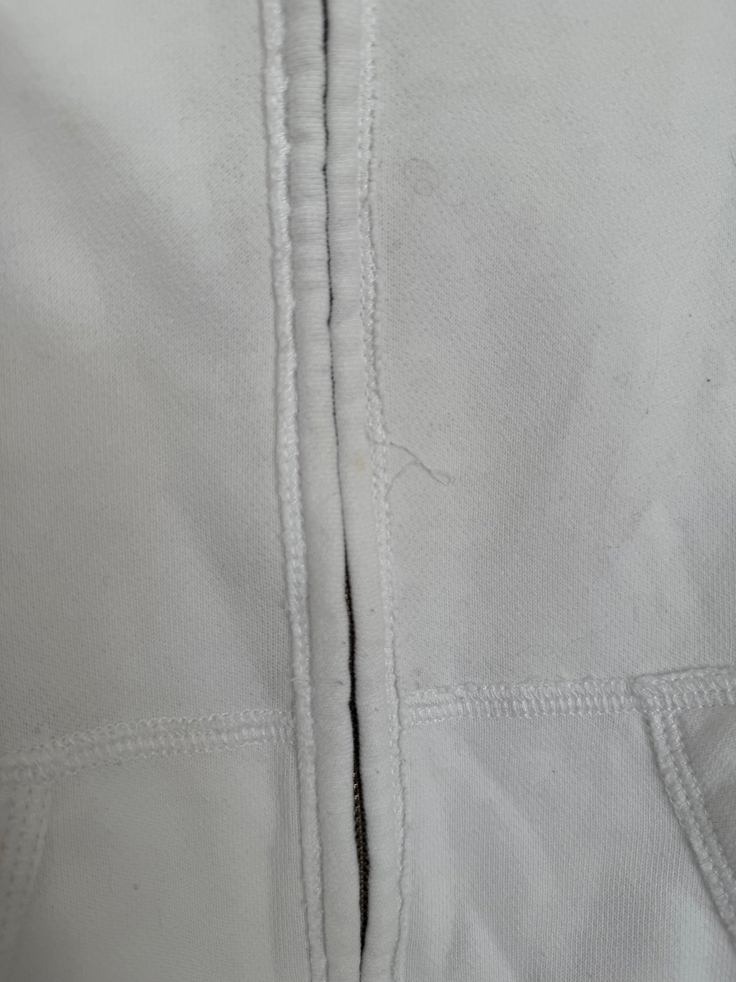 ABERCROMBIE Sweatjacke weiß XL 146/152