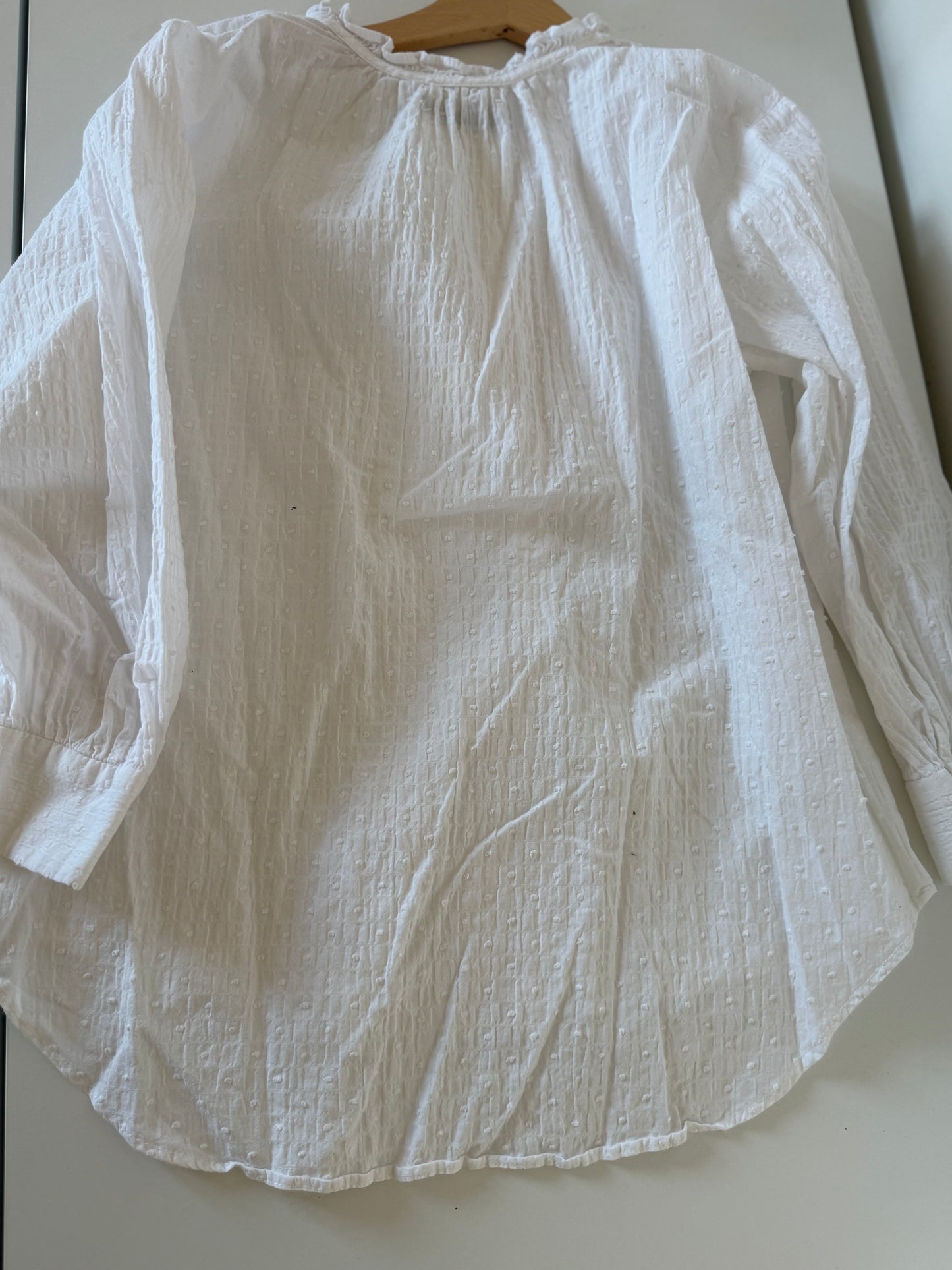 ZARA Bluse weiß 140
