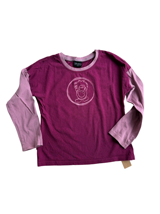 TROLLKIDS Langarmshirt lila rosa 128