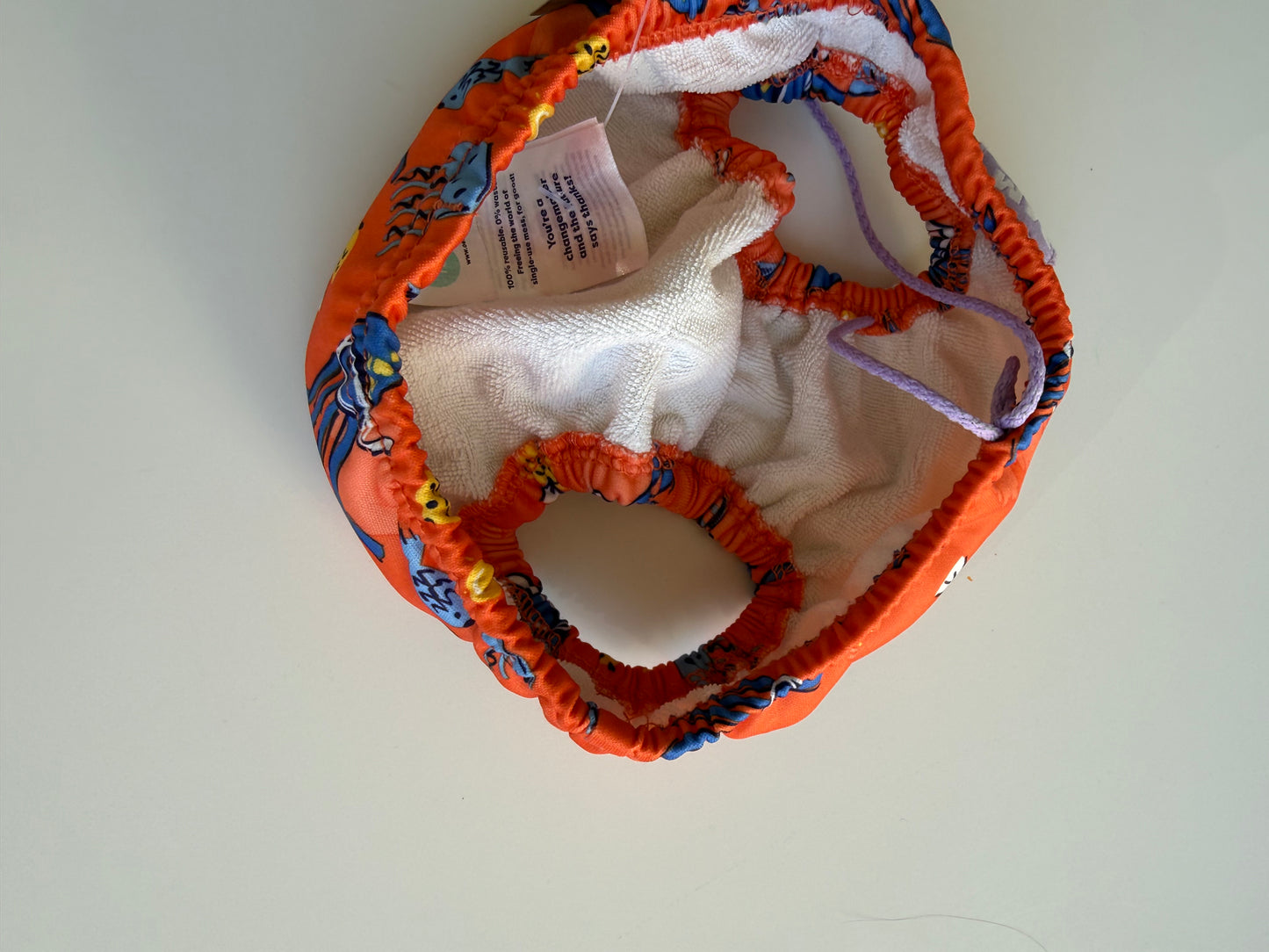 BAMBINO MIO Badehose orange bunt 74/80