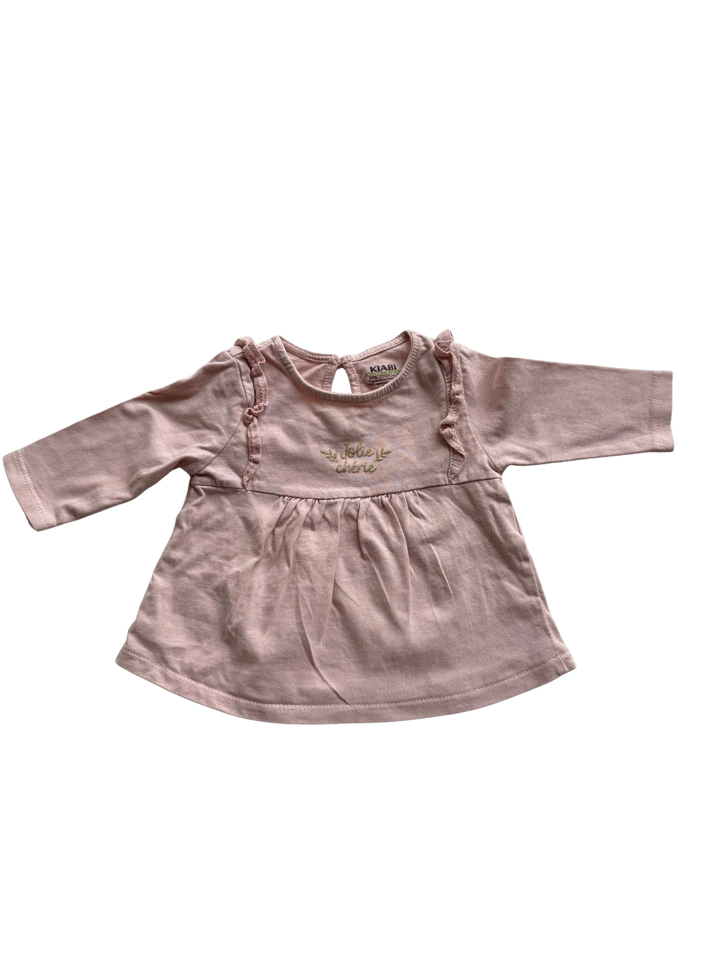 KIABI Langarmshirt rosa 56/62