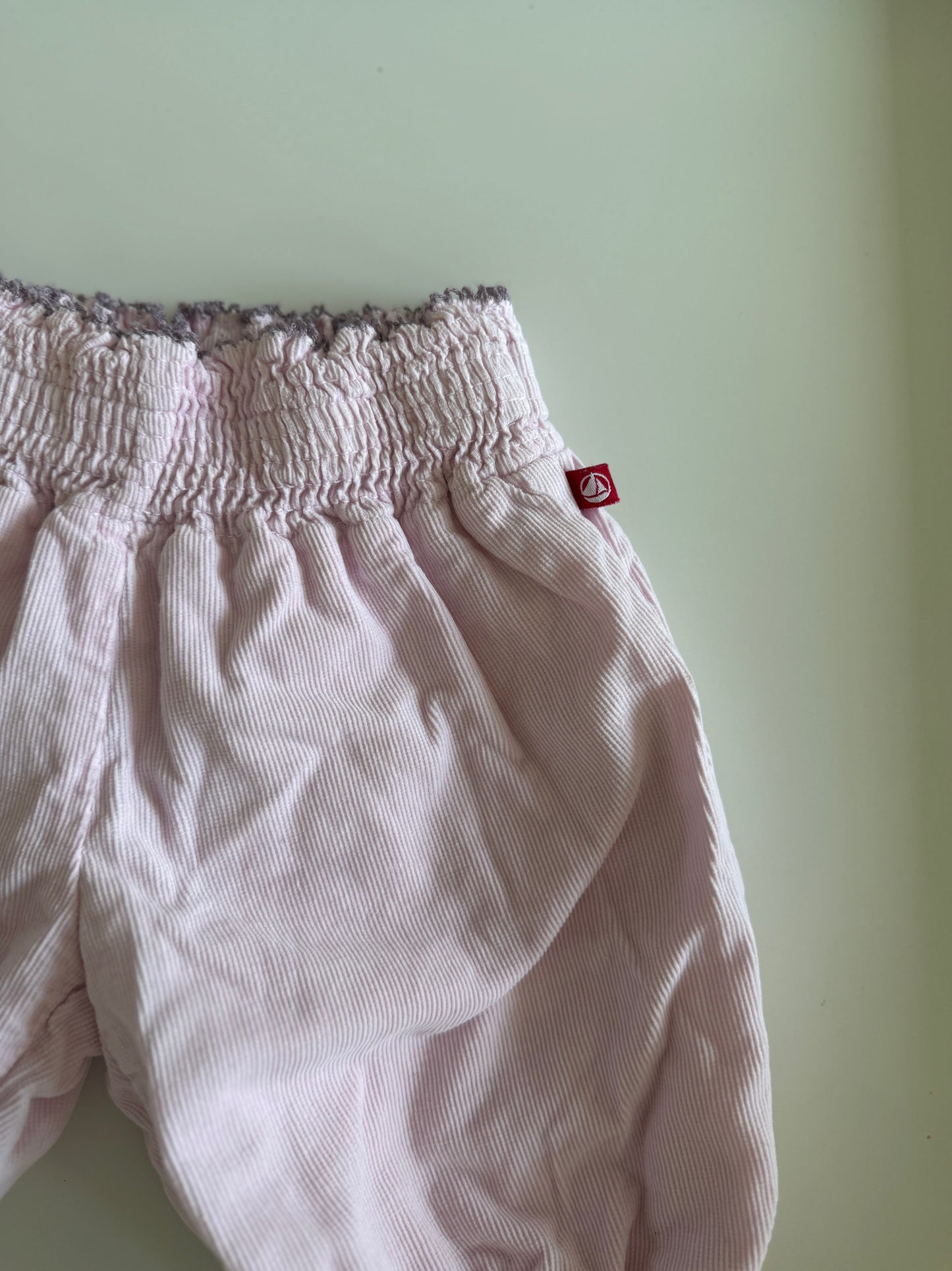 PETIT BATEAU Kordhose rosa 56/62