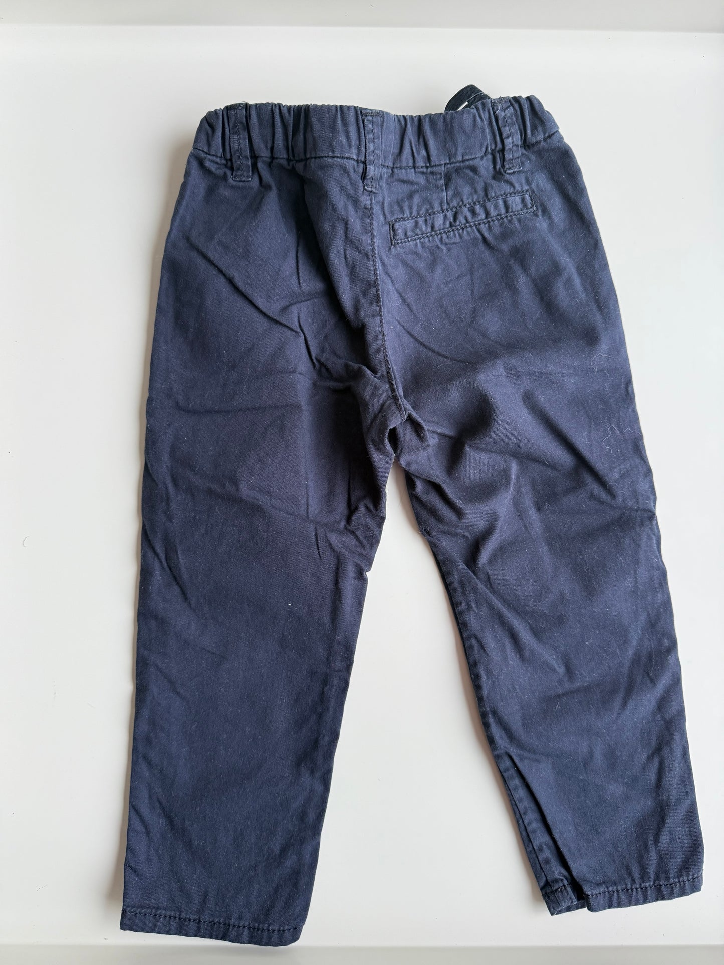 H&M Hose Chino dunkelblau 92