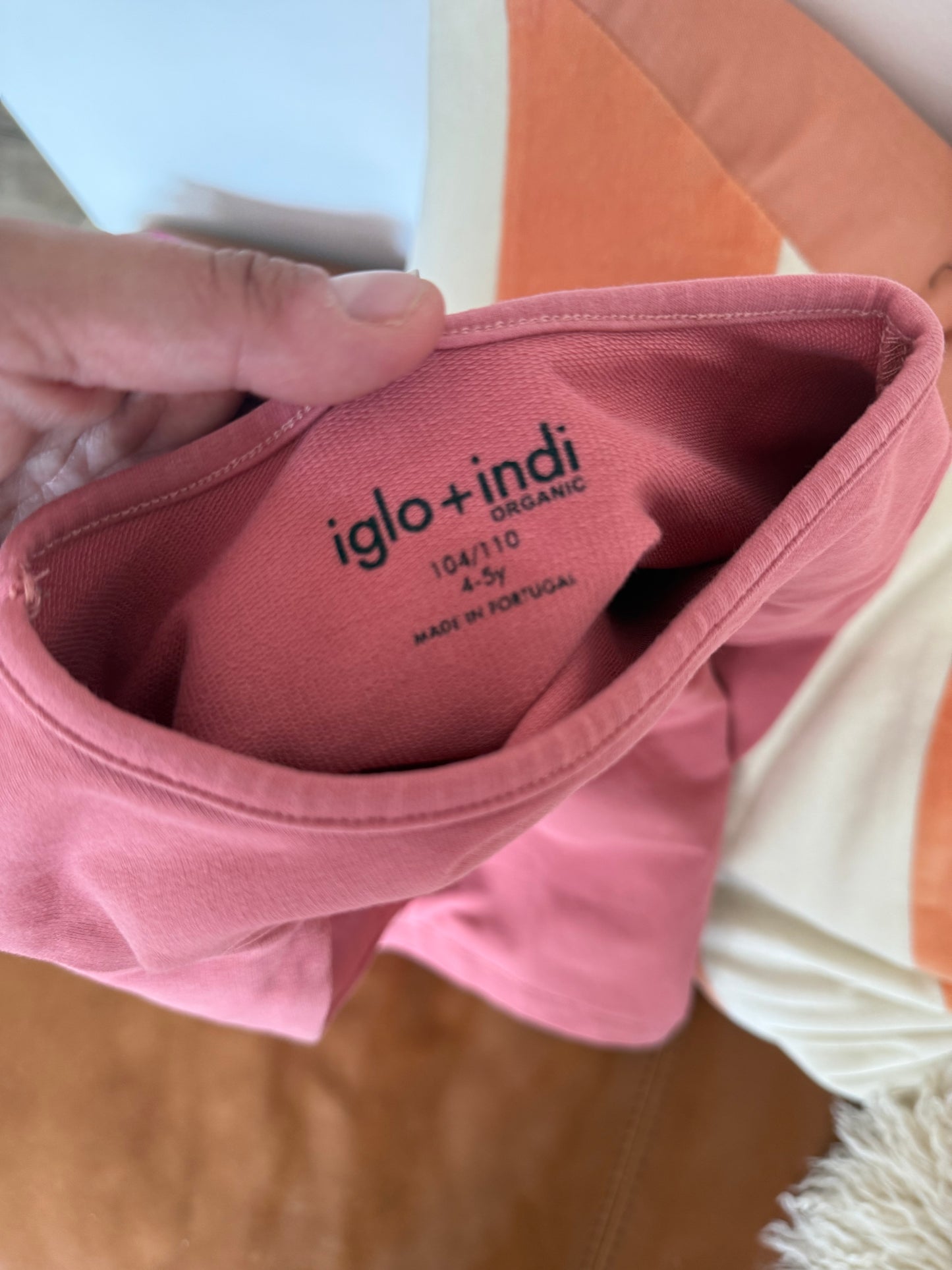 IGLO + INDI Kleid altrosa Auge 104/110