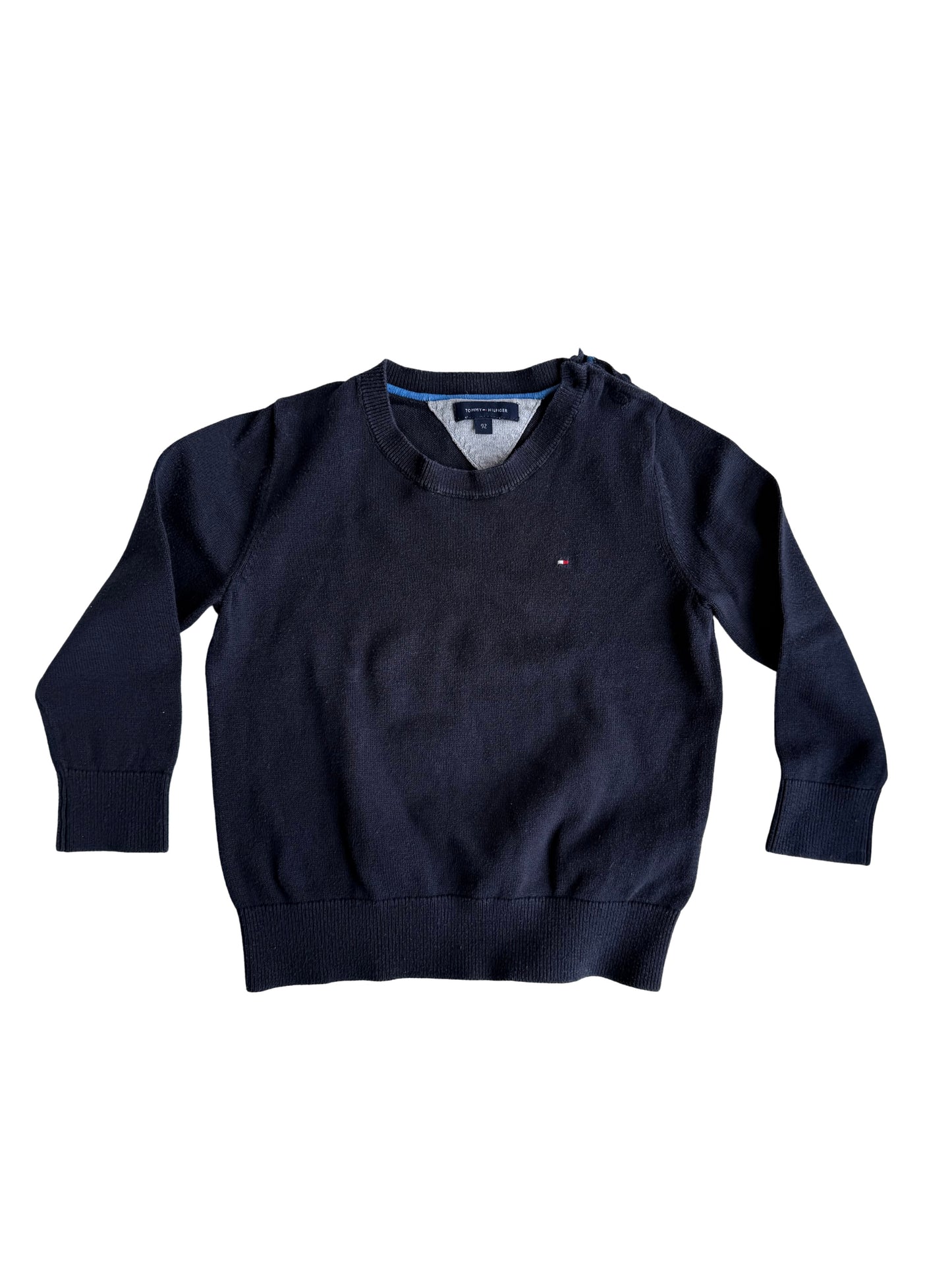 TOMMY HILFIGER Pullover dunkelblau 92