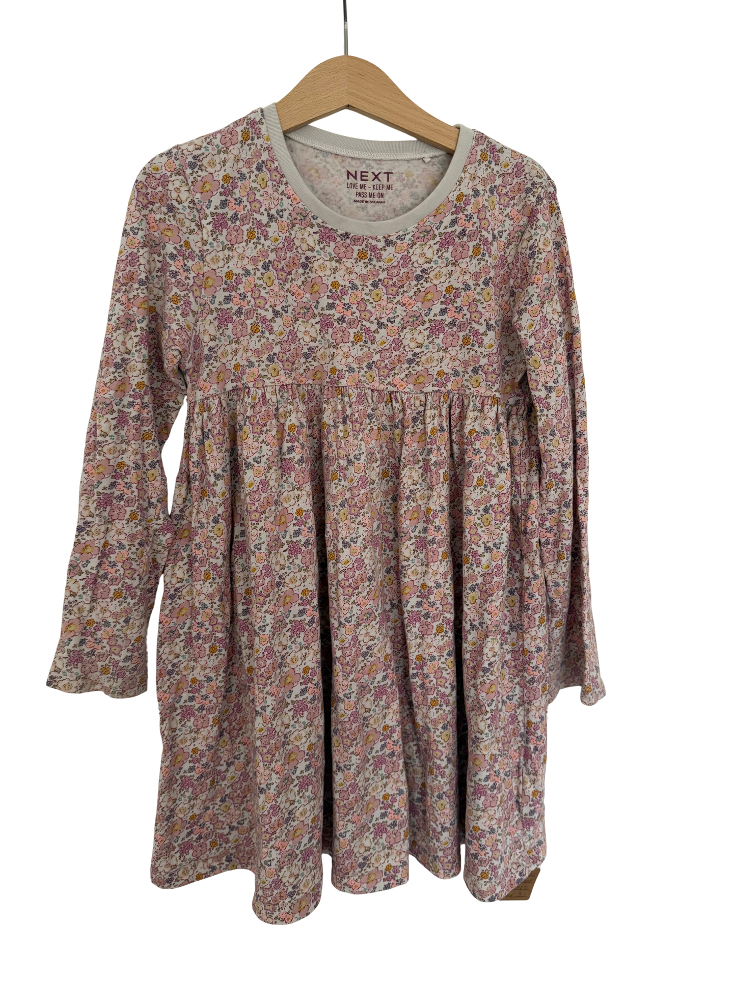 NEXT Kleid Streublumen altrosa 122