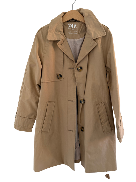 ZARA Trenchcoat Mantel Jacke beige 134