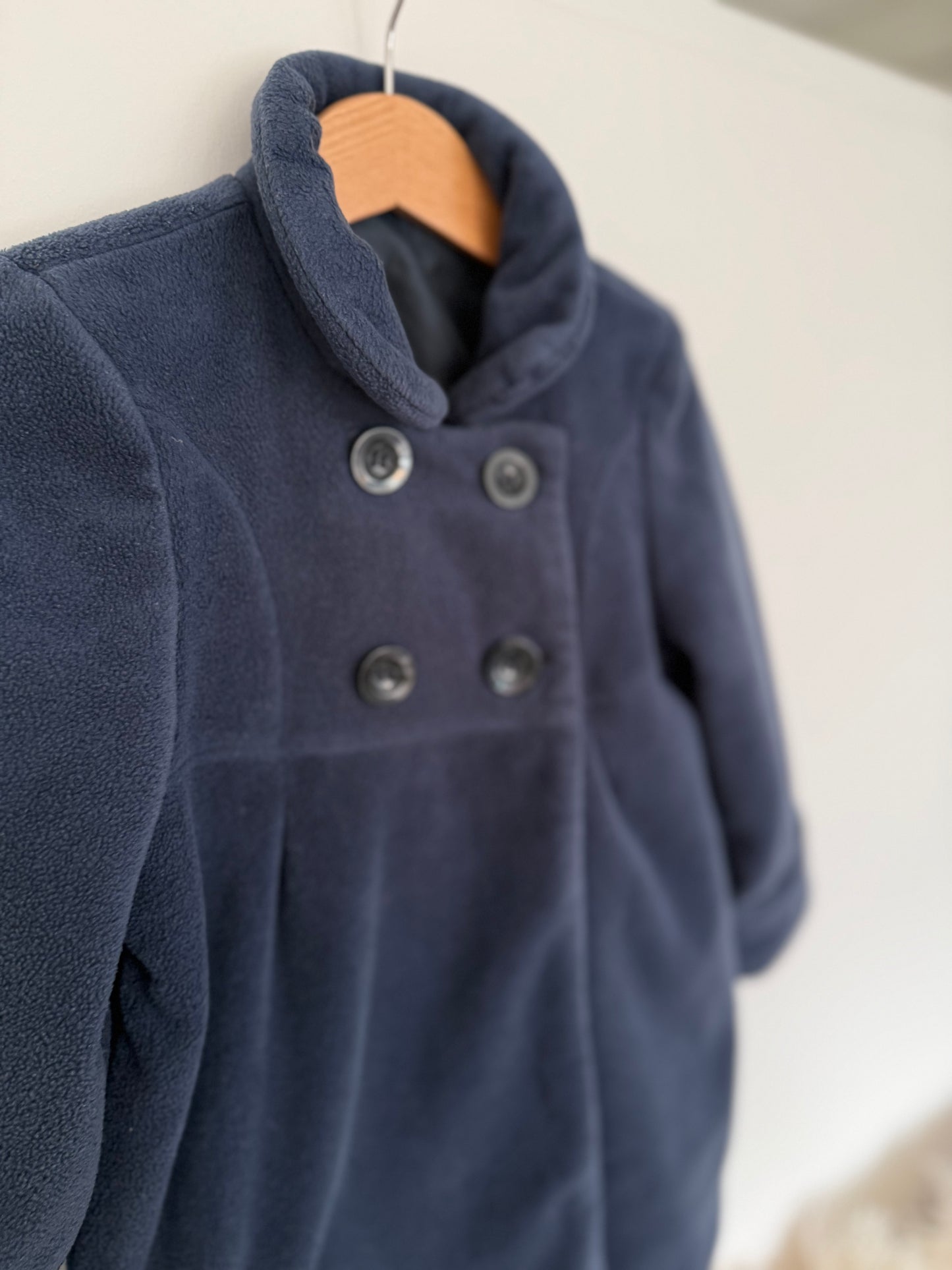 STUMMER Mantel Fleece dunkelblau 98
