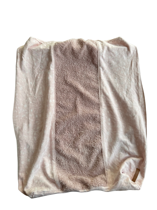 LITTLE DUTCH Bezug Wickelunterlage Frottee rosa