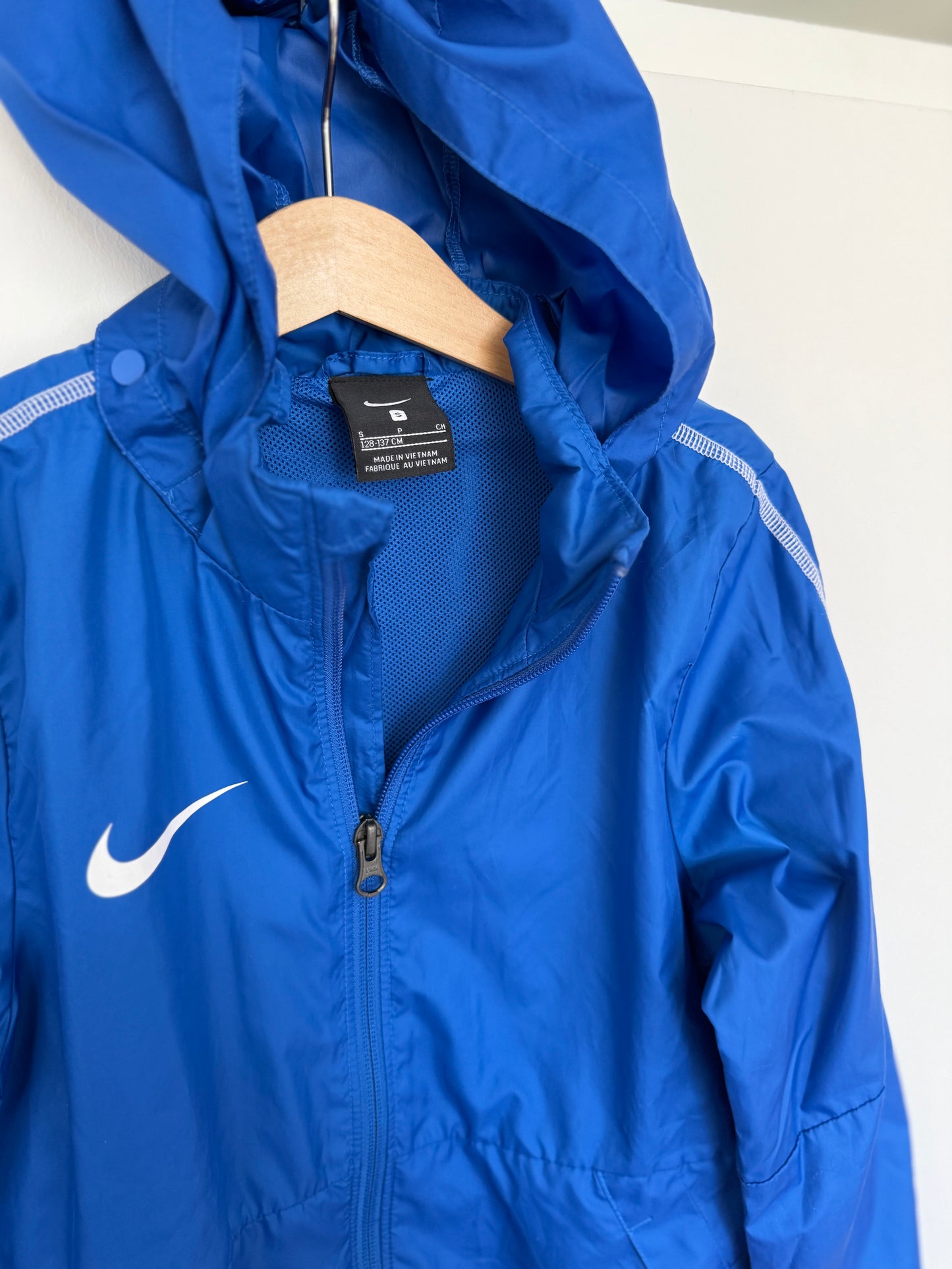 NIKE Jacke Trainingsjacke blau 128/134