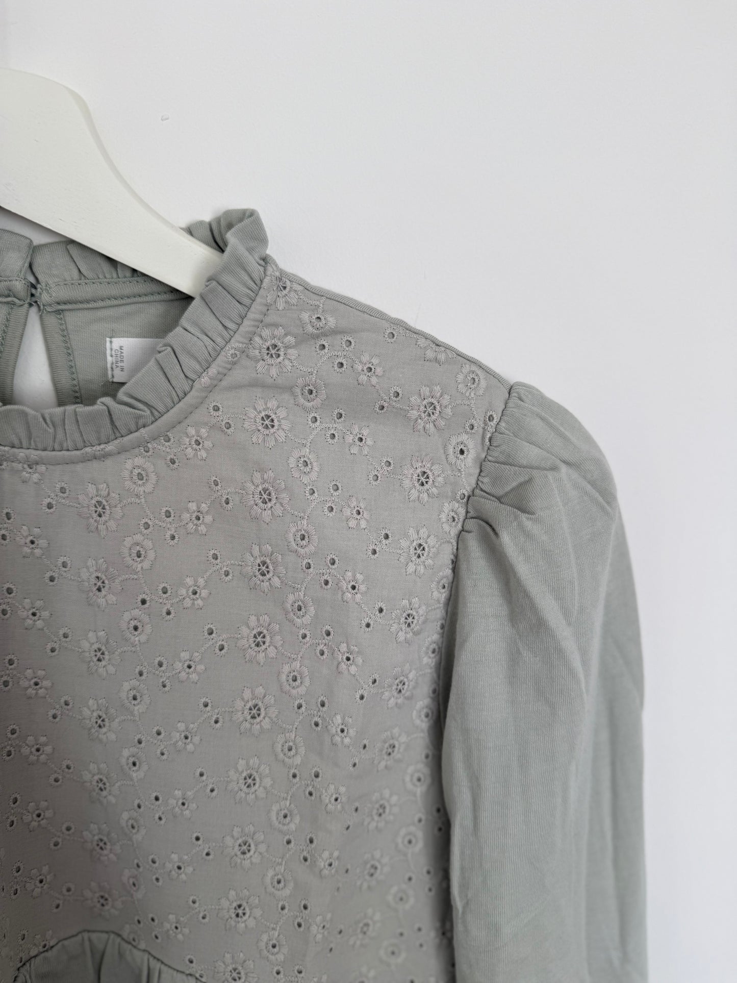 MANGO Oberteil Bluse Salbei grün 152