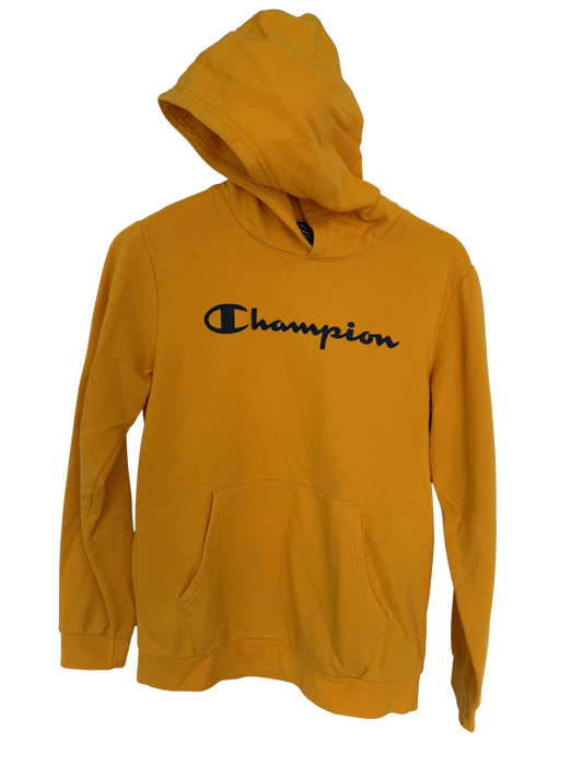 CHAMPION Sweatshirt Hoodie gelb  158/164