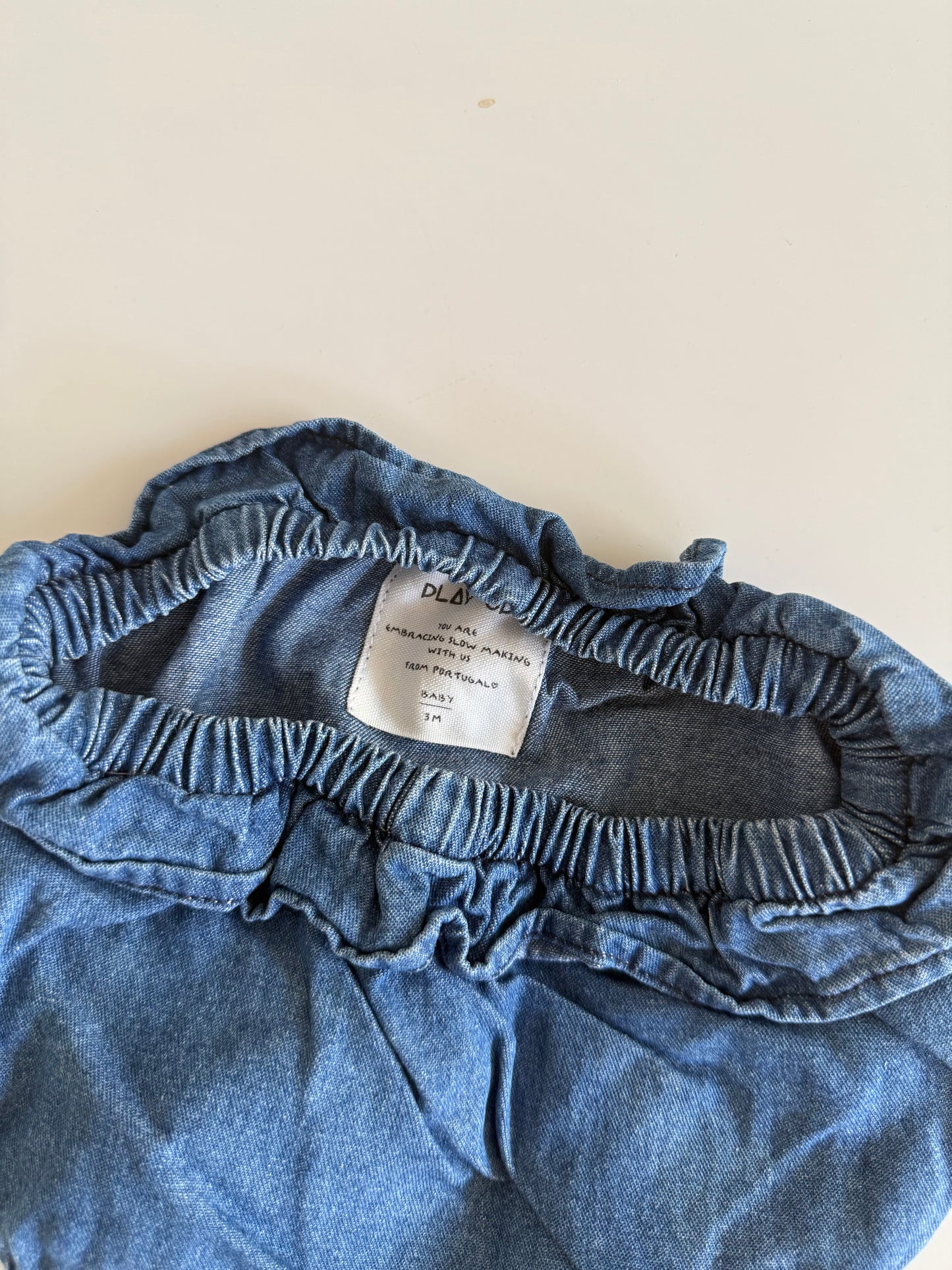 PLAY UP Shorts kurze Hose Jeans 62/68
