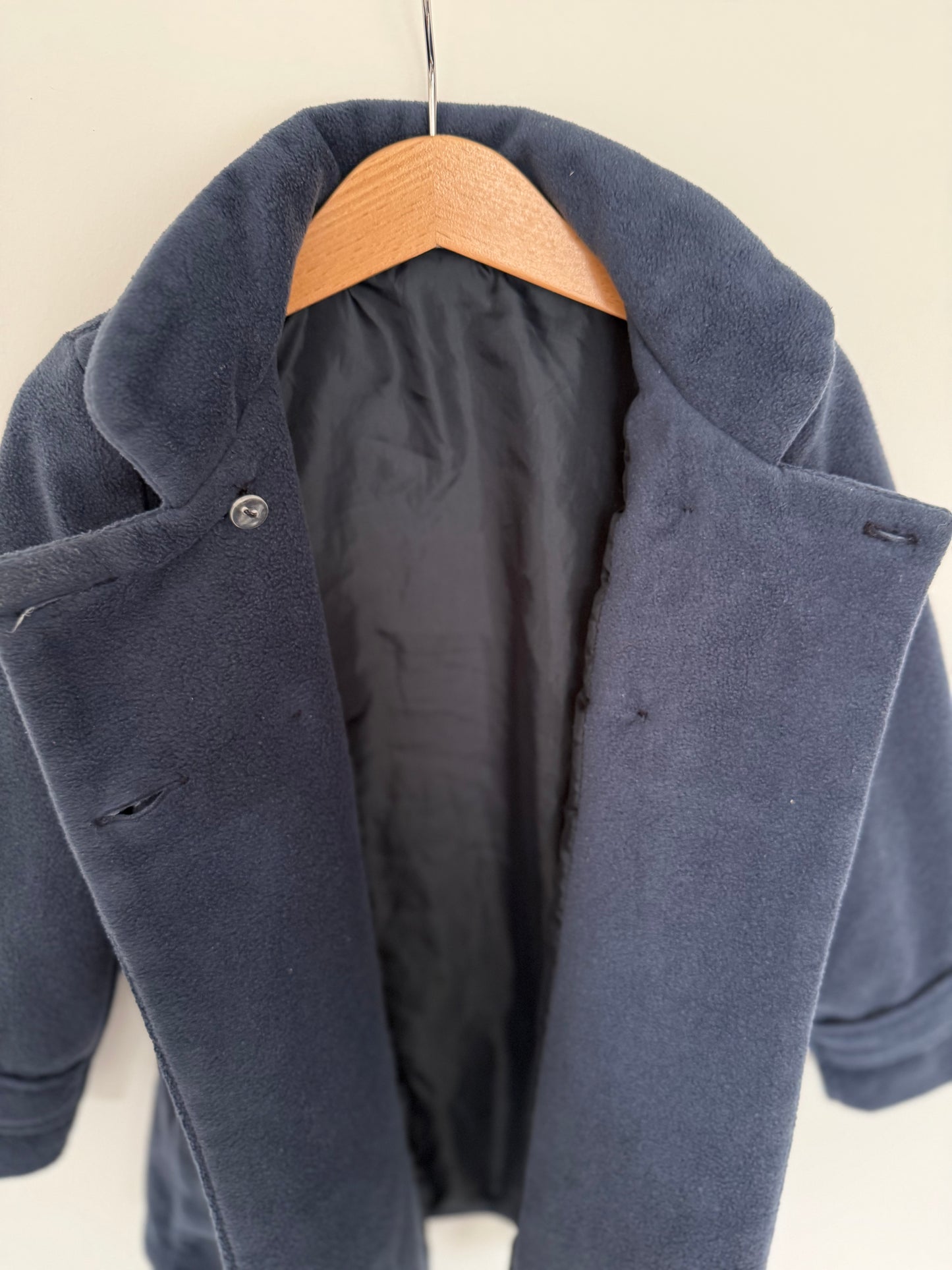 STUMMER Mantel Fleece dunkelblau 98