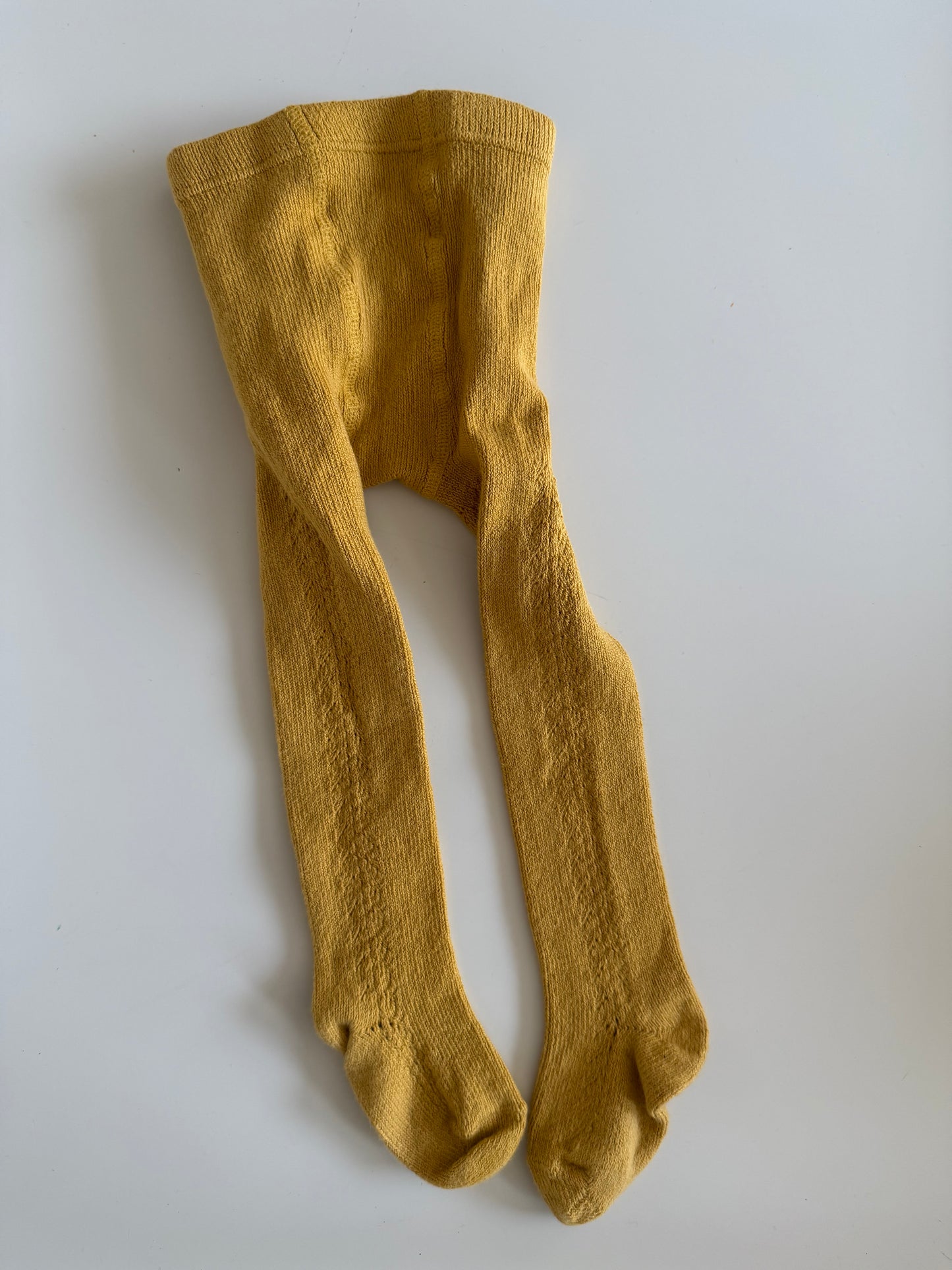 OHNE MARKE Strumpfhose Senfgelb 62/68