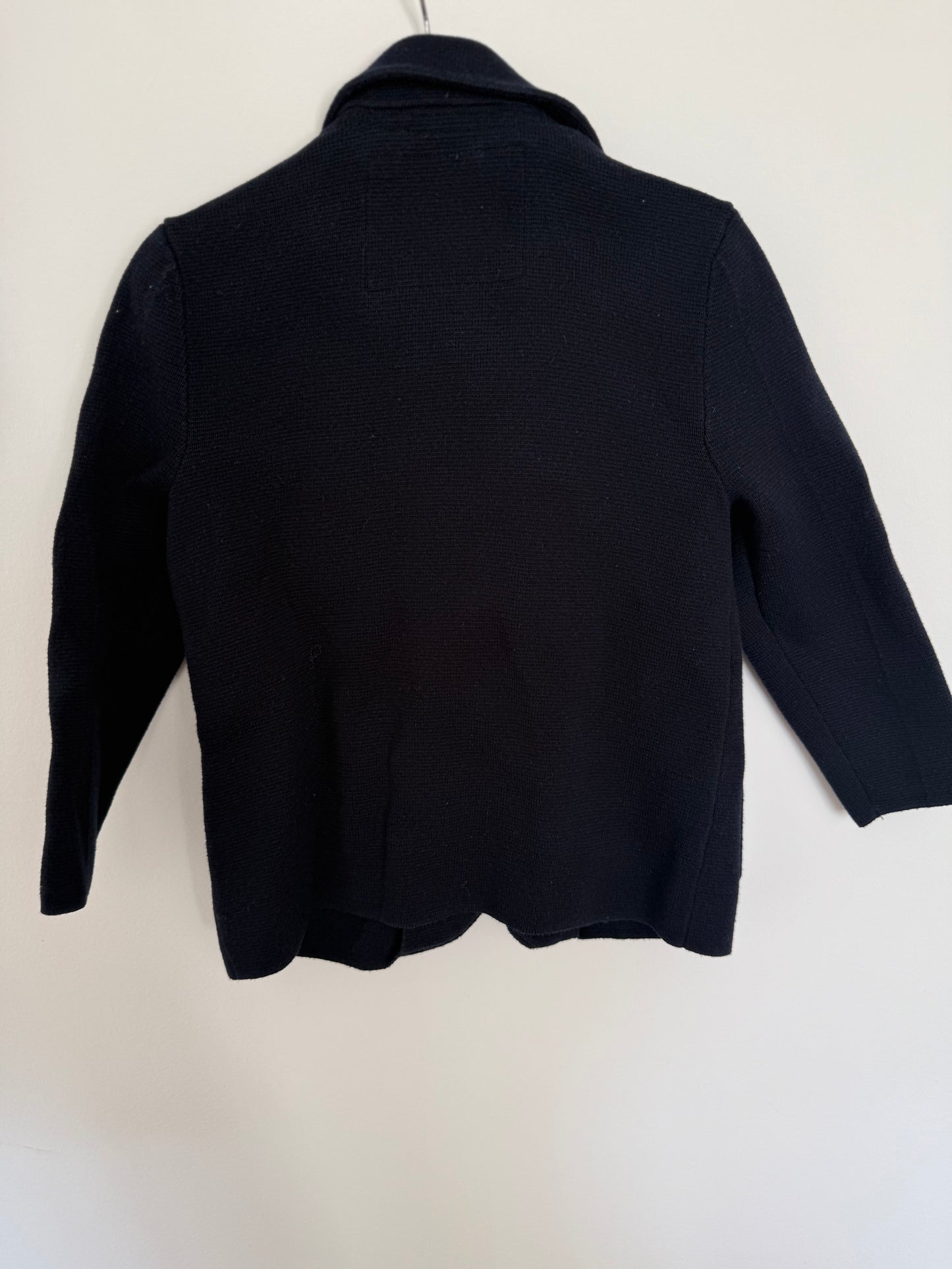 ZARA Blazer Jersey dunkelblau 116