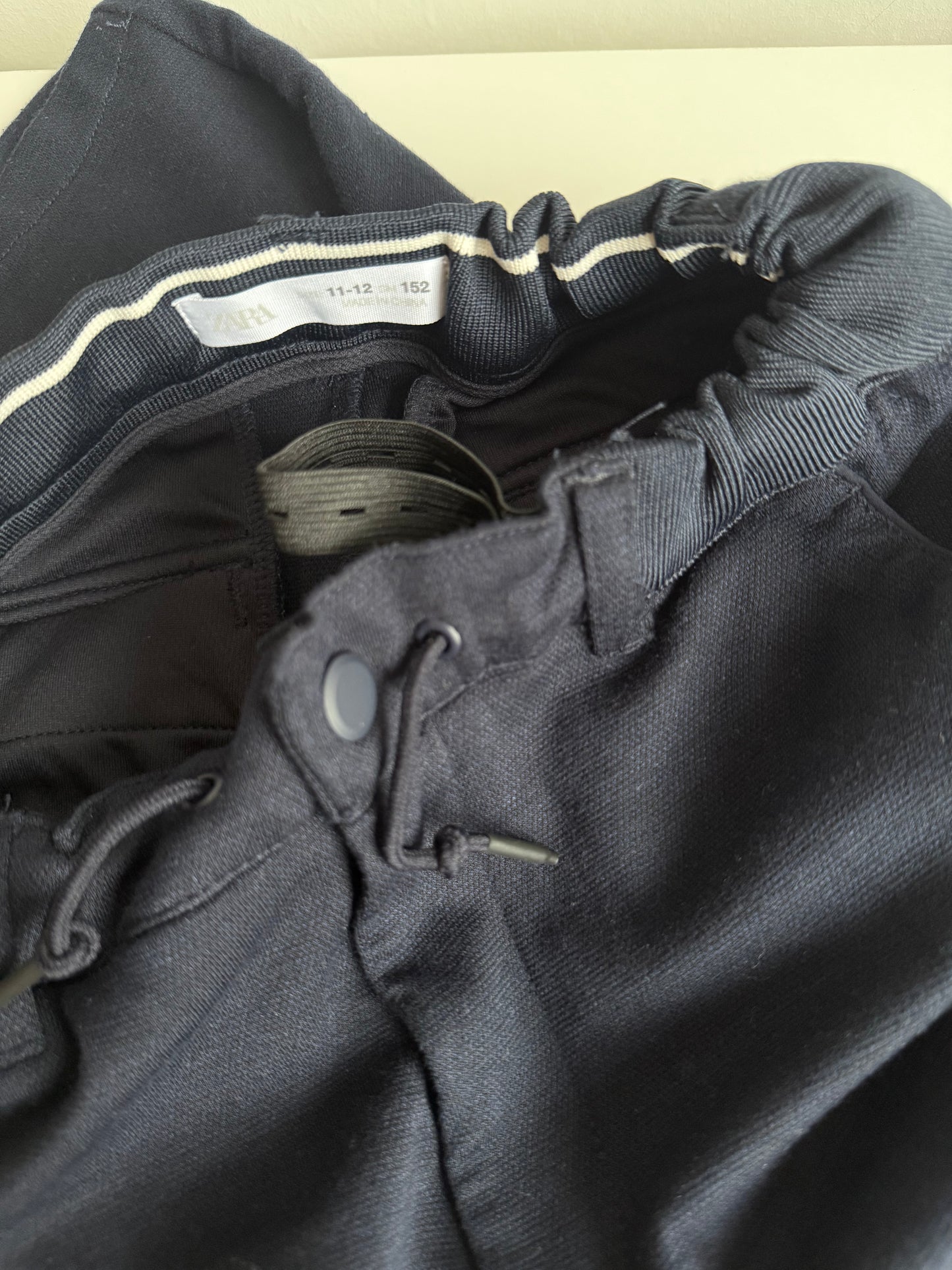 ZARA Hose dunkelblau 152