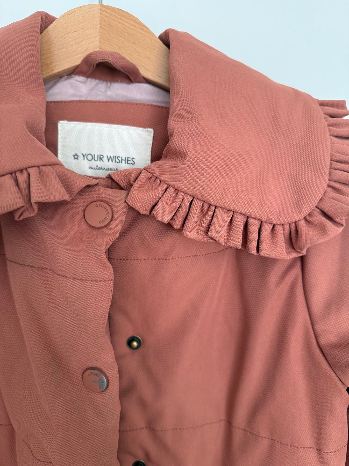 YOUR WISHES Jacke Kragen altrosa 110/116