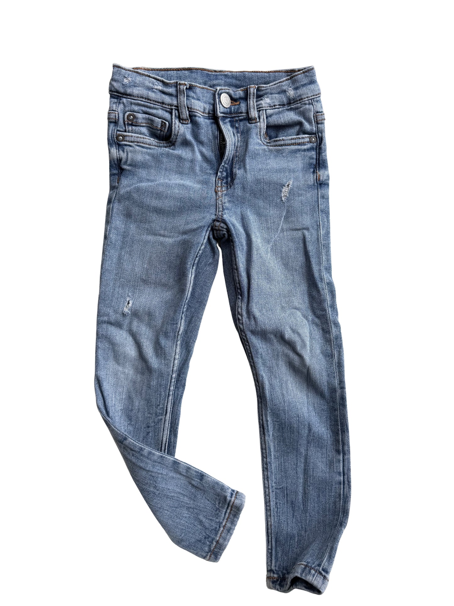 ZARA Jeans Skinny used hellblau 122