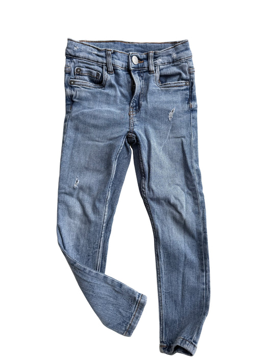ZARA Jeans Skinny used hellblau 122