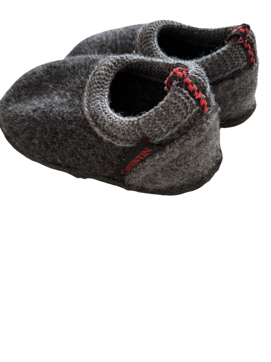 GIESSWEIN Hausschuhe Filz grau 25