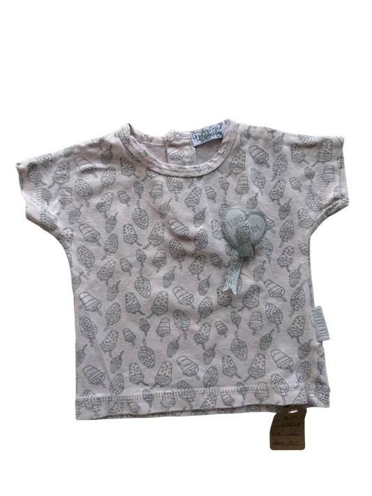 DIRKJE T-Shirt Eiscreme Rosa 62