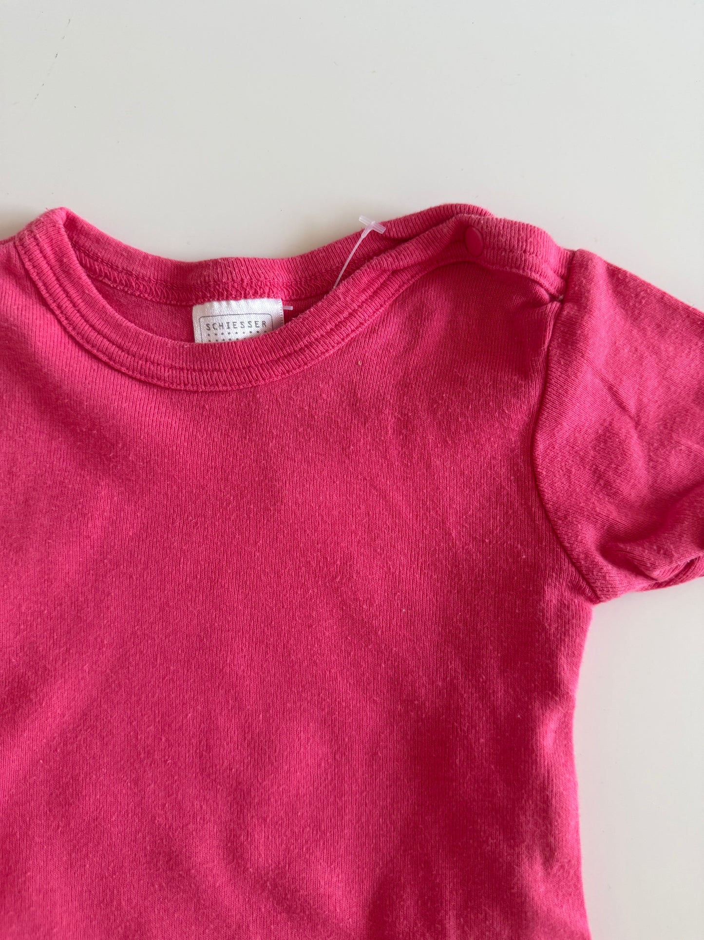 SCHIESSER Body kurzarm Knack-Po pink 62