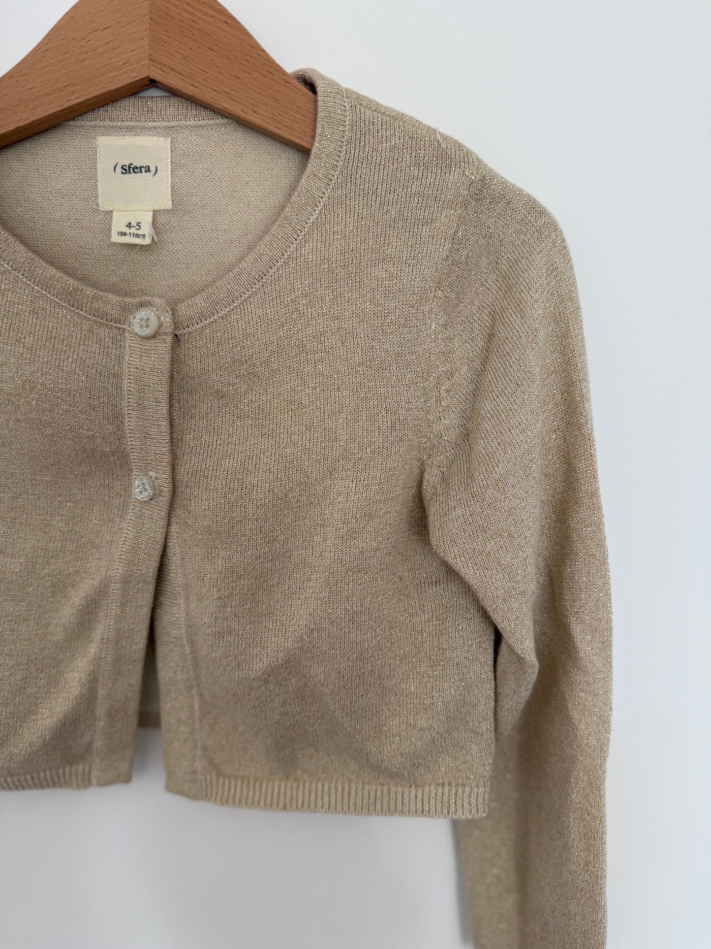 SFERA Bolero Strickjacke Gold 104/110