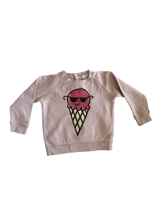 STELLA MCCARTNEY Sweatshirt Eis rosa 80/86
