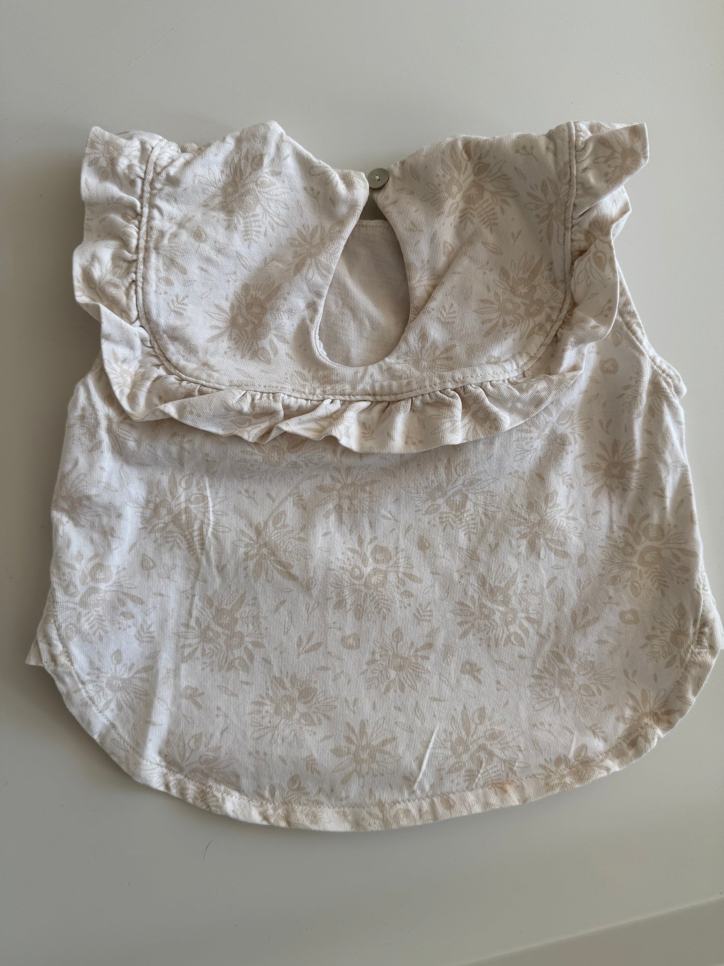 LEEVJE Oberteil beige Creme 74/80