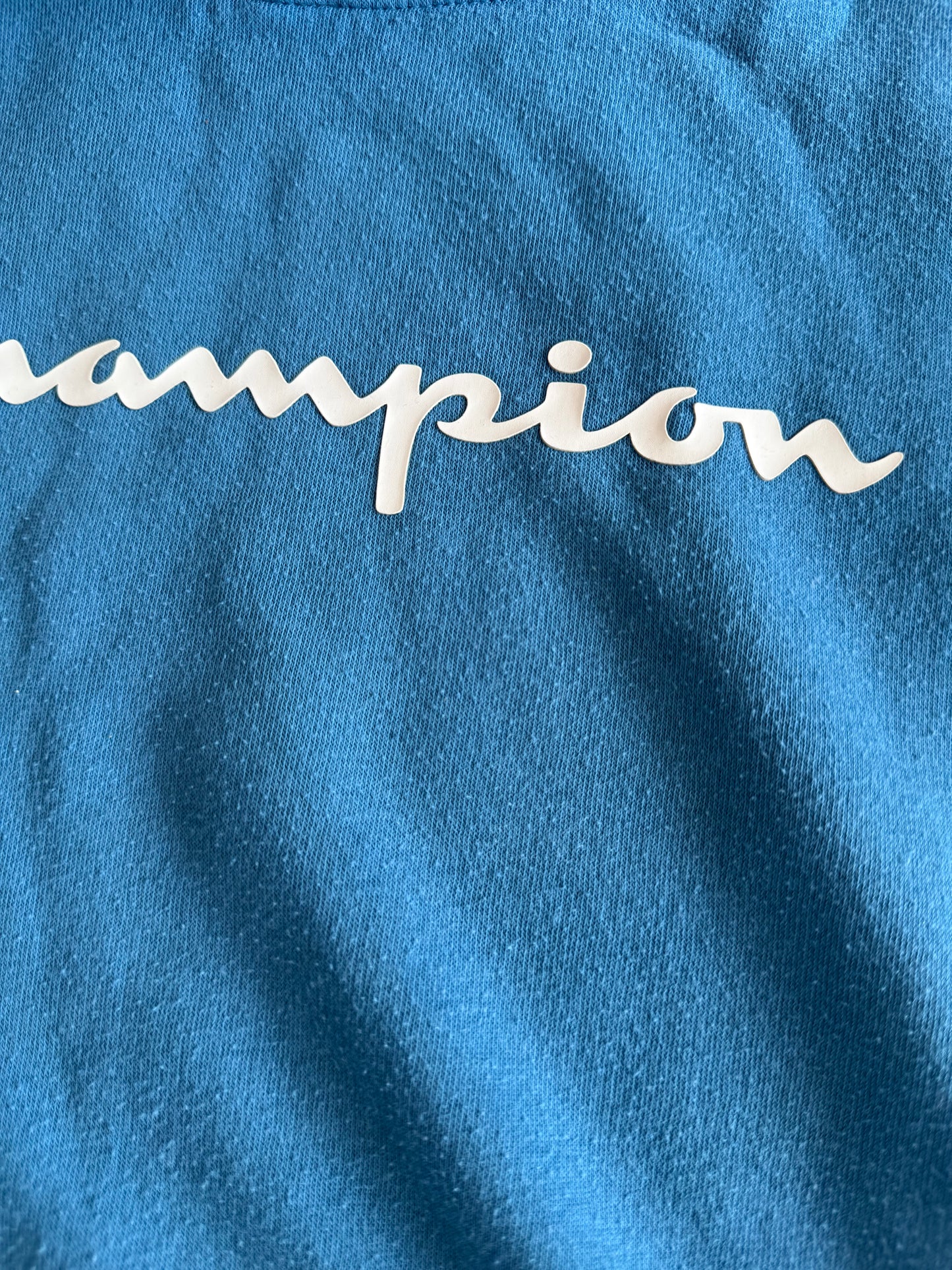 CHAMPION Sweatshirt Hoodie blau 164/168
