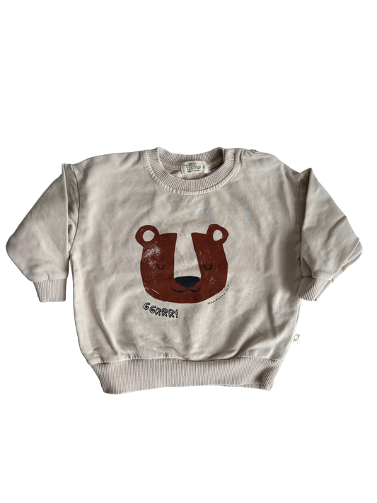 MY LITTLE COZMO Sweatshirt Bärchen beige 74