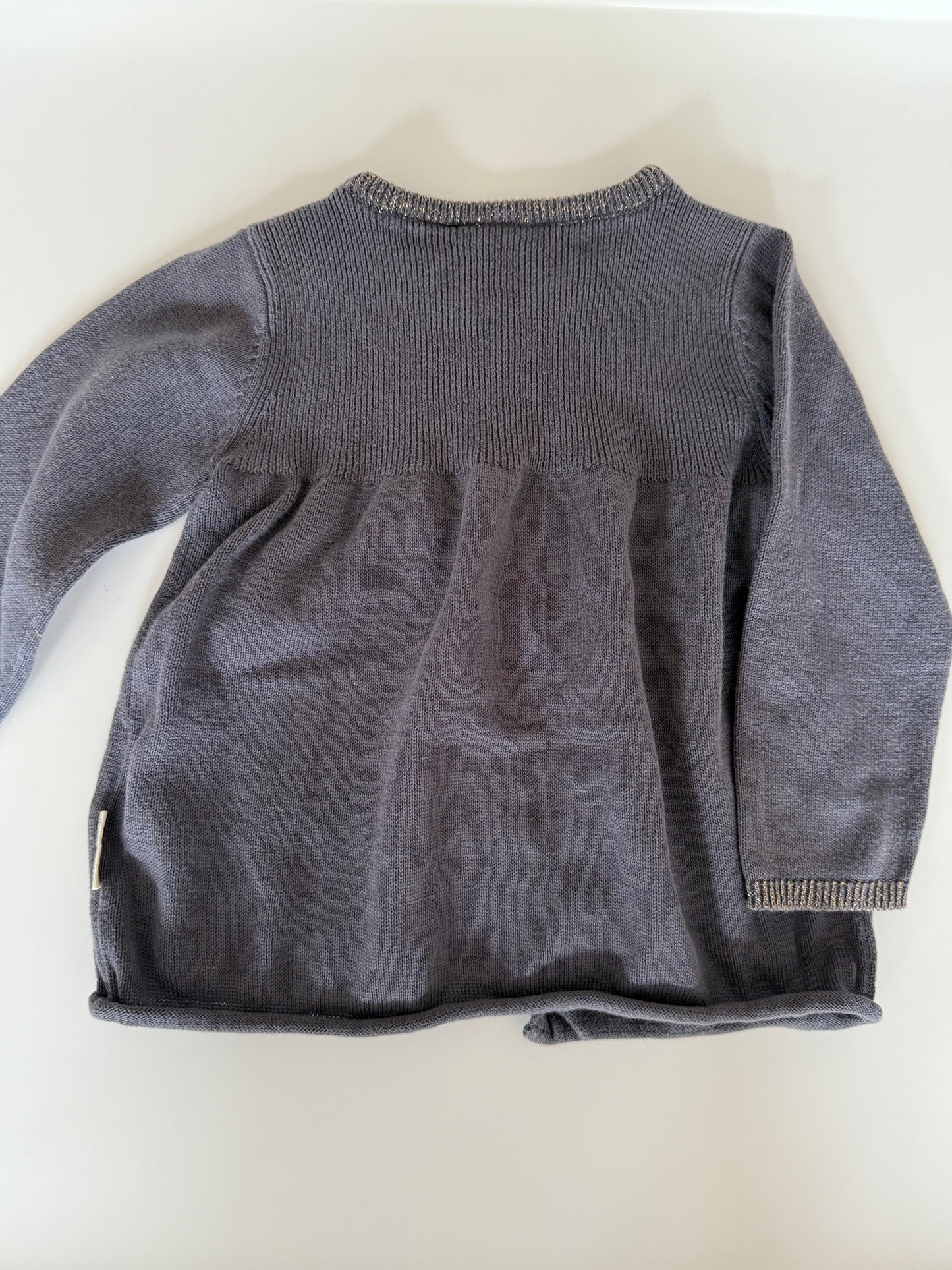 TUMBLE N DRY Strickjacke dunkelgrau 80