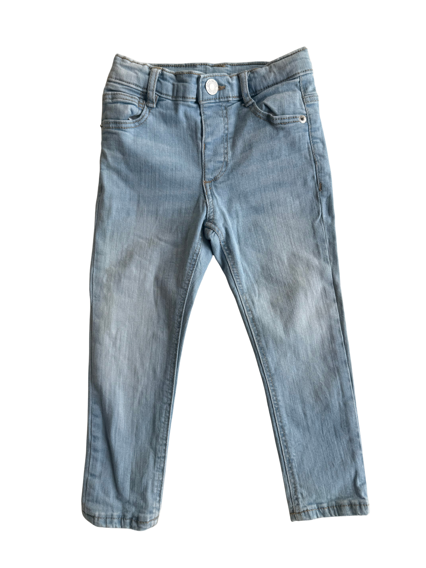 ZARA Jeans skinny hellblau 98